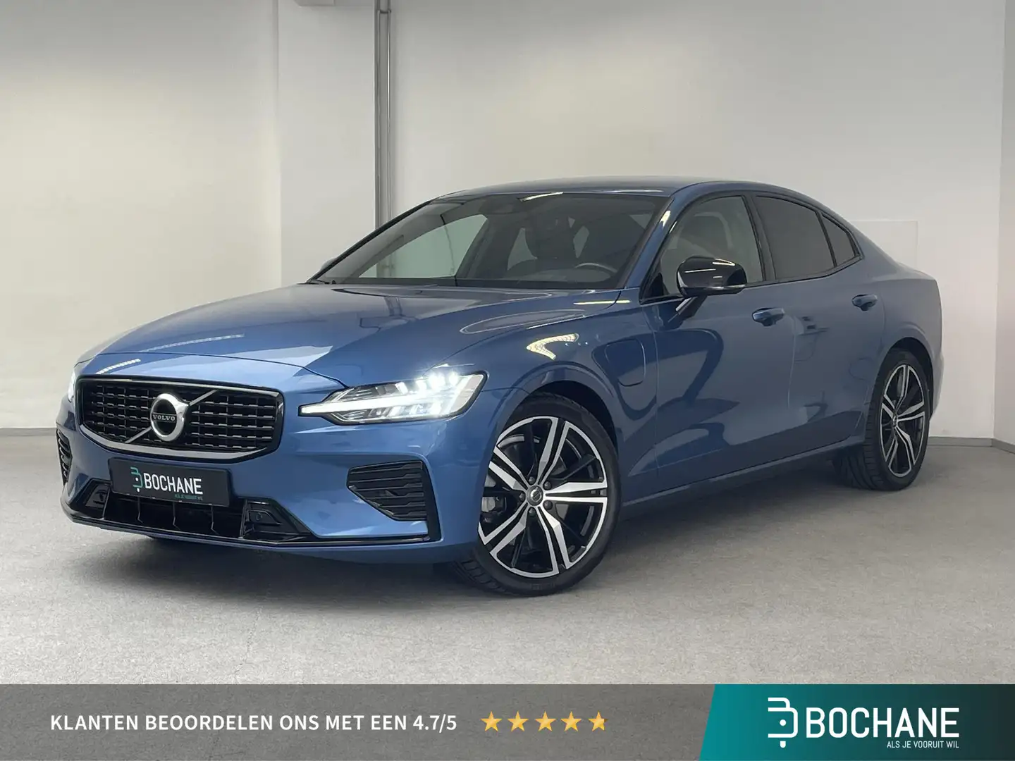 Volvo S60 2.0 Recharge T6 AWD R-Design | LEDER | CARPLAY | O plava - 1