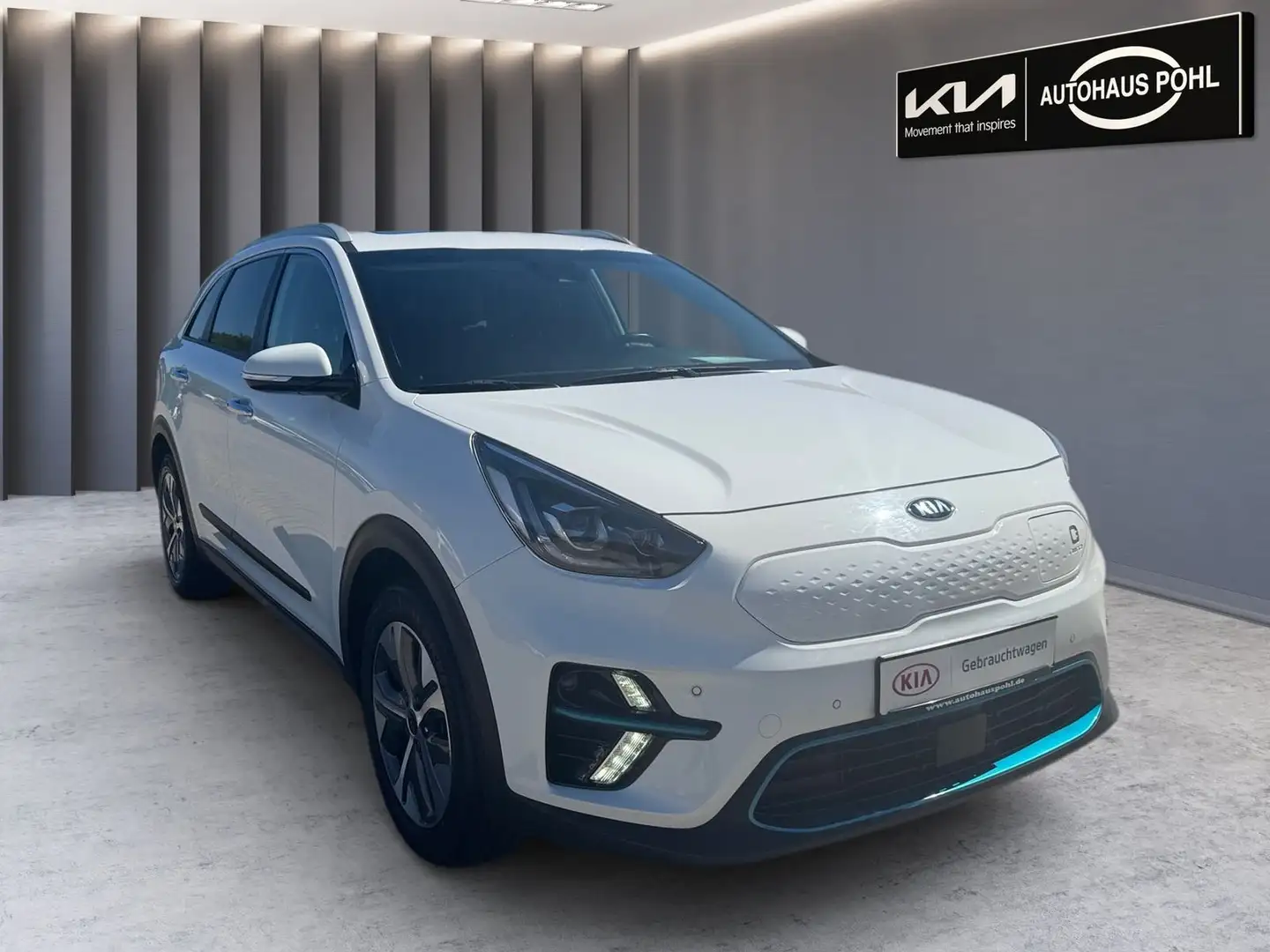 Kia Niro NIRO EV HIGH SPIRIT 3PH GD LED Blanc - 2