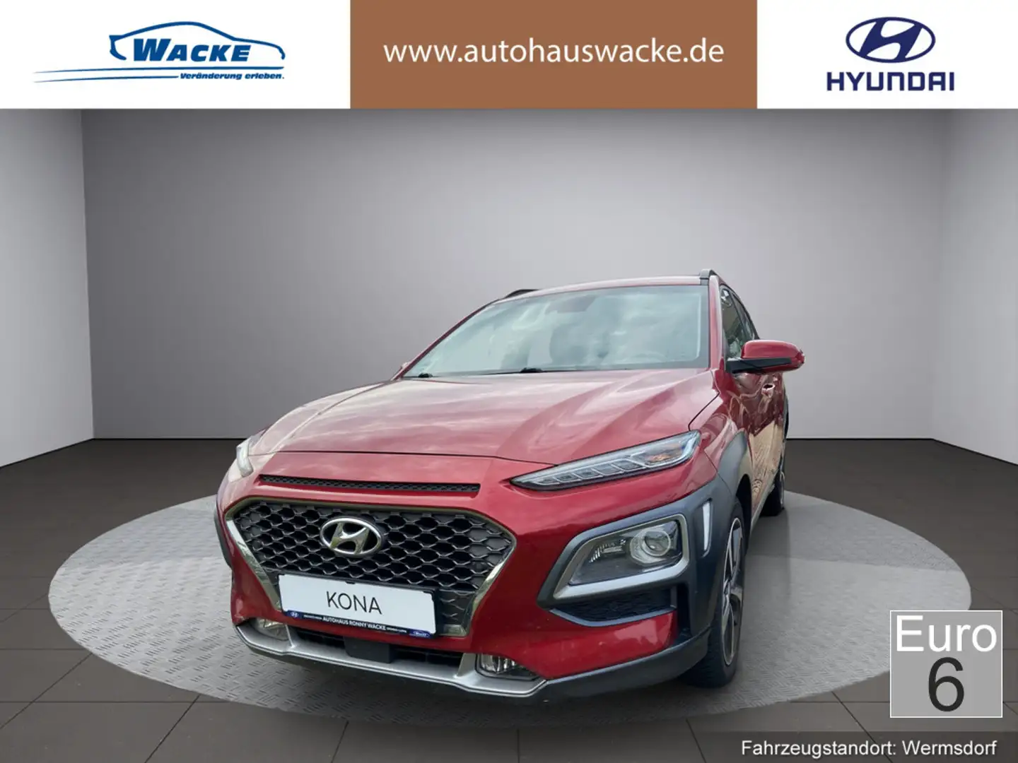 Hyundai KONA 1.6 Premium 4WD Rot - 1