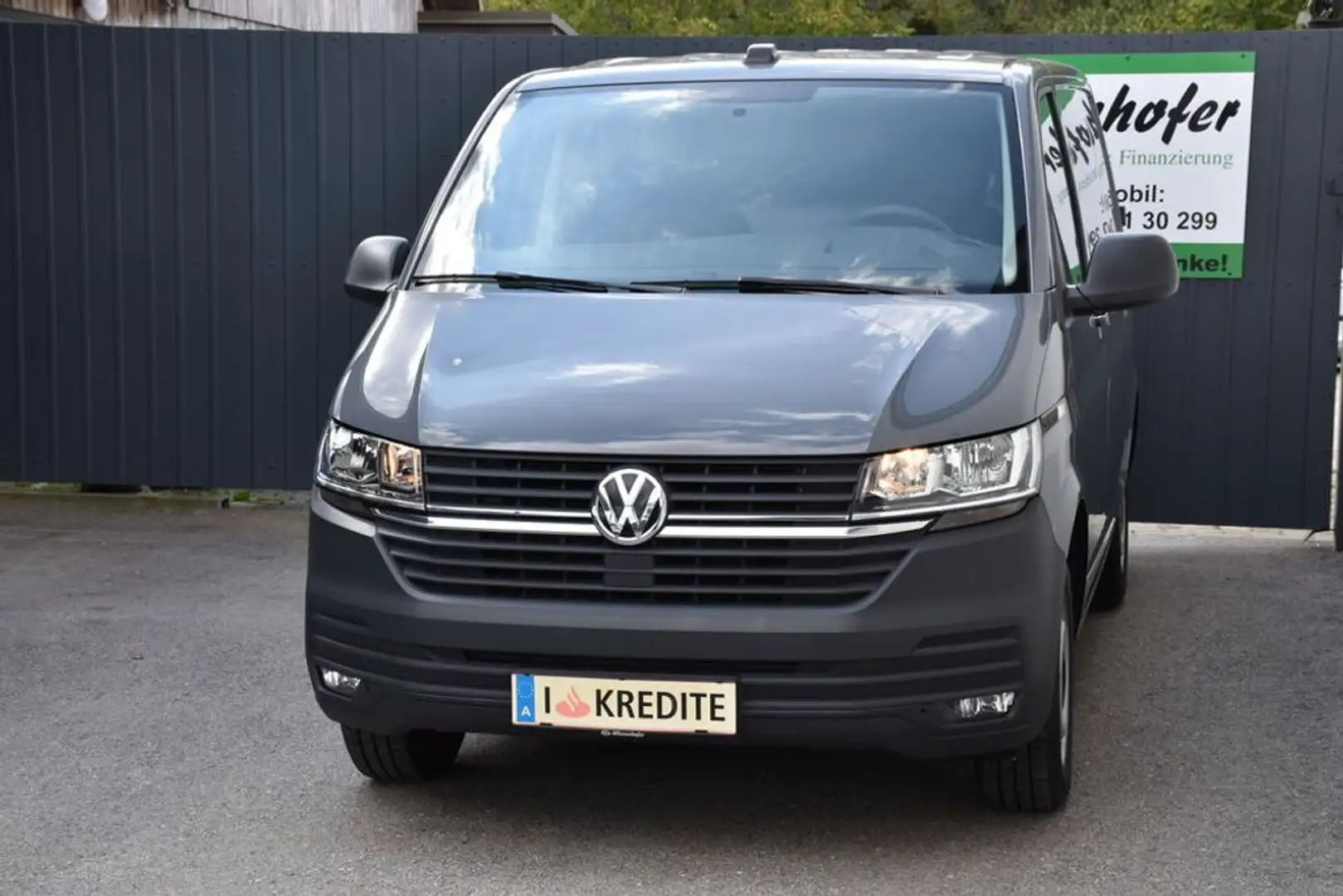 Volkswagen T6.1 Transporter Kasten / 2 x Schiebetür / Standheizung Grijs - 2