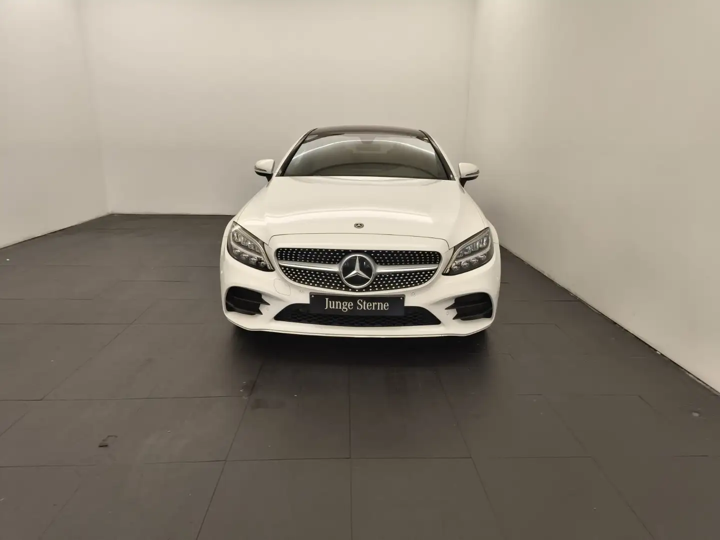 Mercedes-Benz C 180 C 180 Coupé  AMG Line Navi/Pano.-Dach/Styling/LED Wit - 2