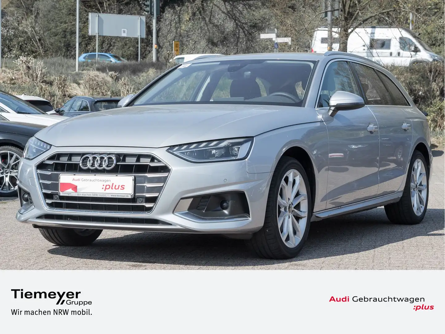 Audi A4 30 TDI ADVANCED LED ALCANTARA LM18 AHK Argent - 1