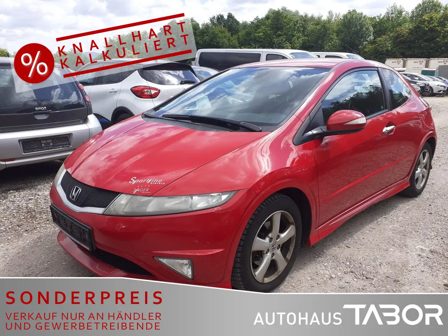 Honda Civic 1.4 Type S Klimaautomatik LM Rouge - 1