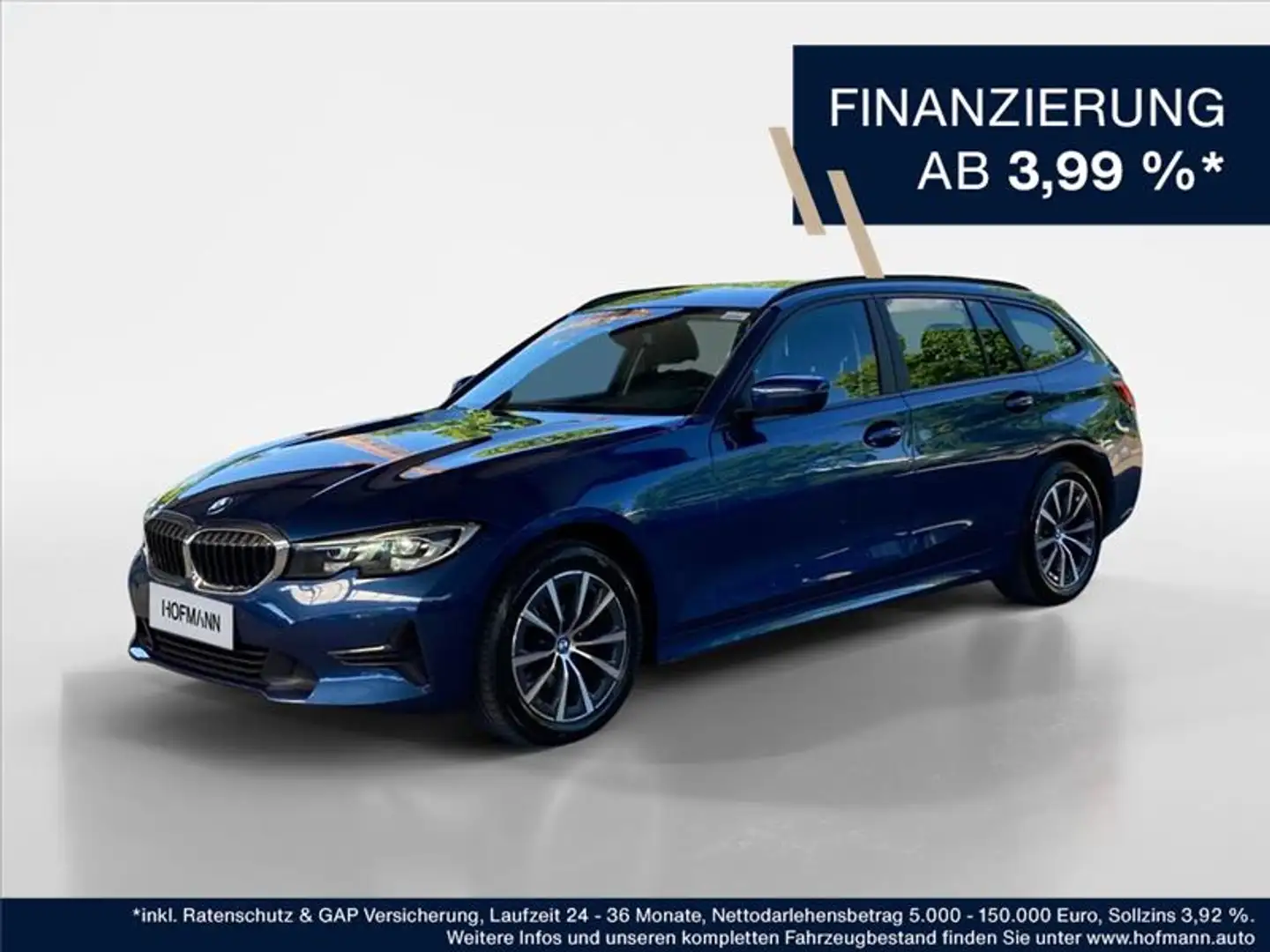 BMW 320 Blau - 1