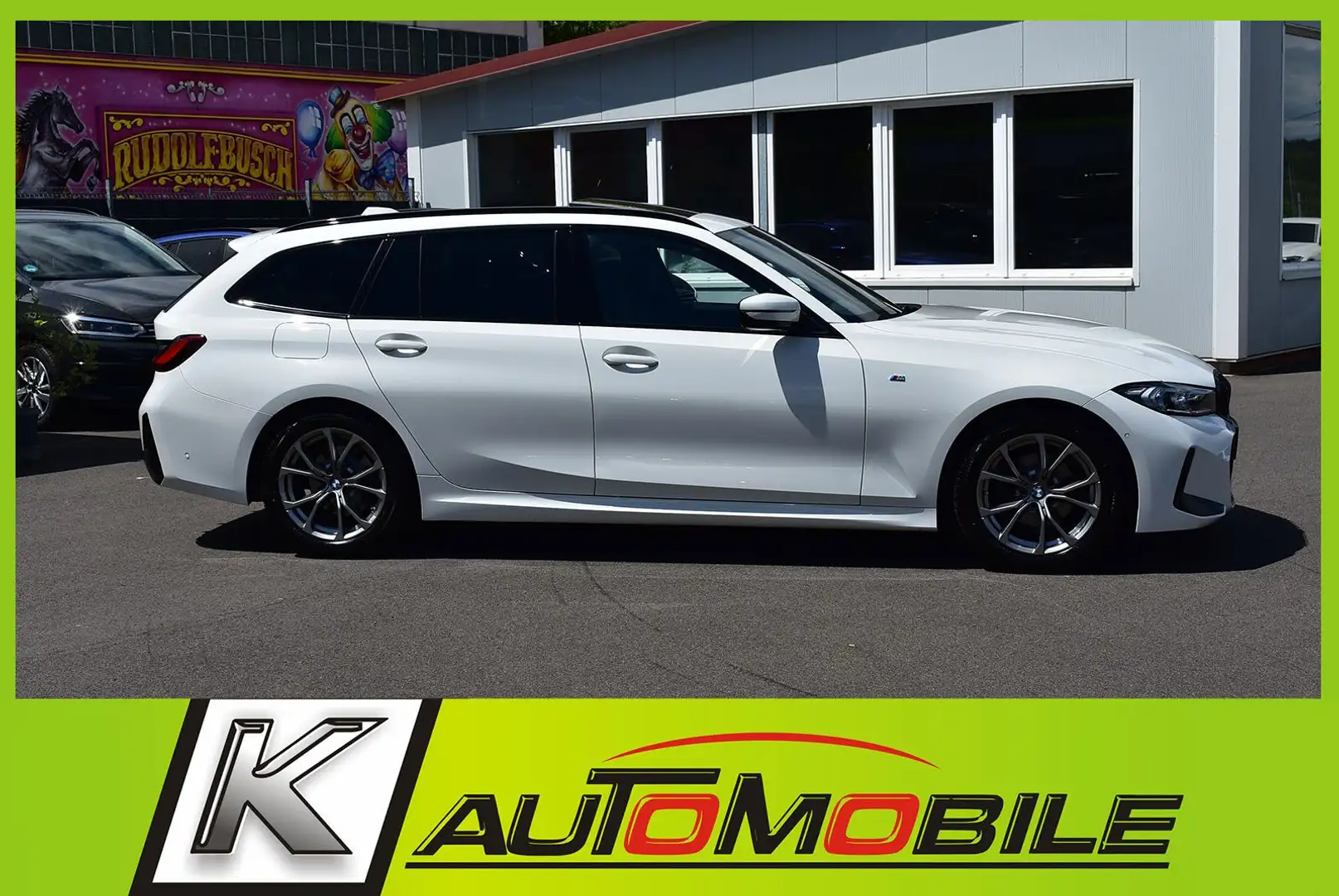 BMW 318 i M Sport Head-Up+Panorama+Kamera+Memory+ACC Blanc - 2