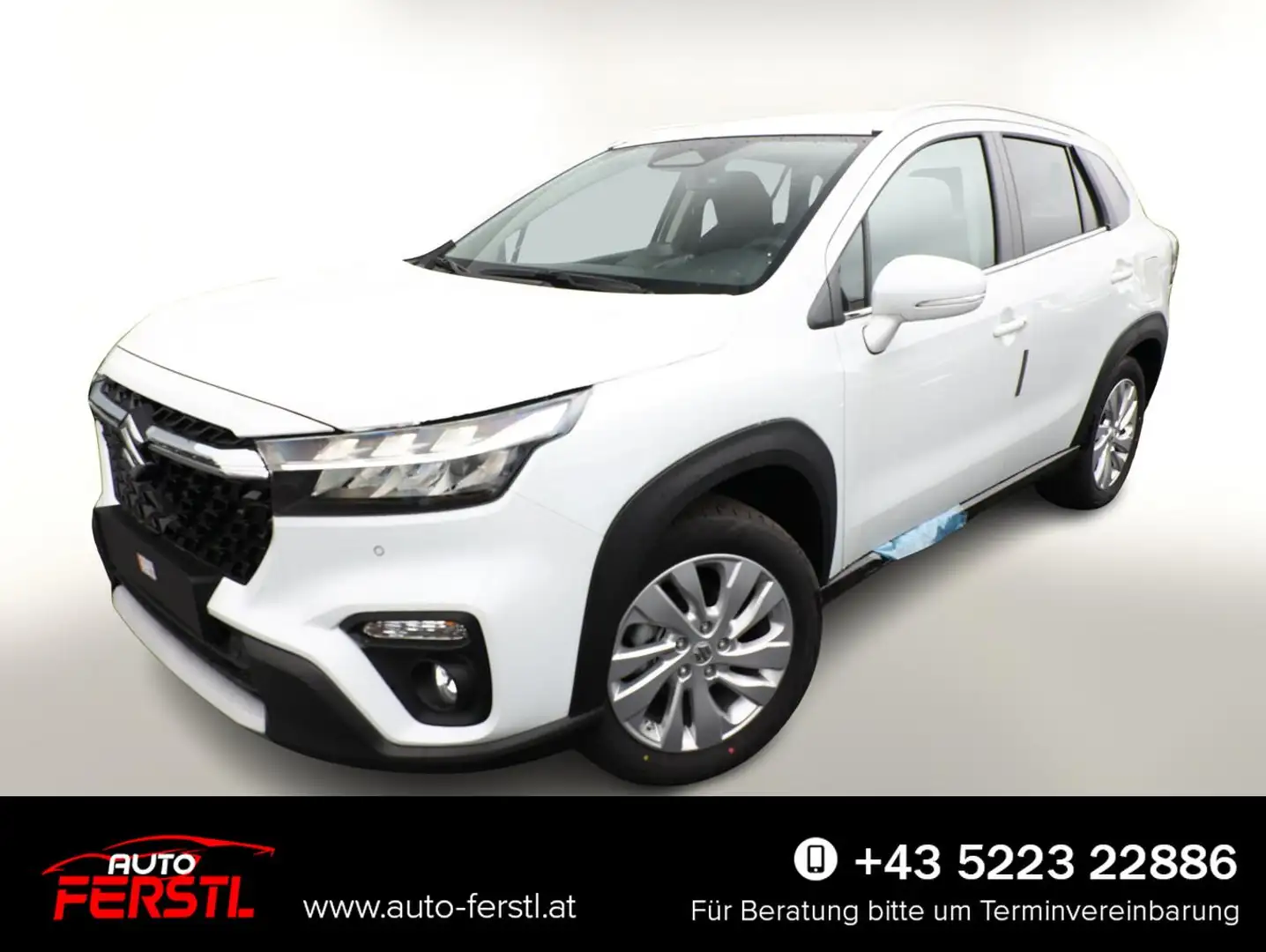 Suzuki S-Cross 1.4 MHEV Aut Comfort Nav ACC SHZ TotW 81 kW (11... Weiß - 1