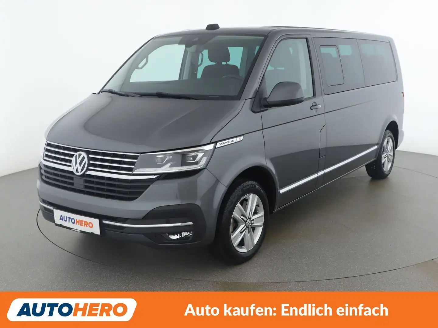 Volkswagen T6 Caravelle 2.0 TDI Comfortline lang FWD Grau - 1