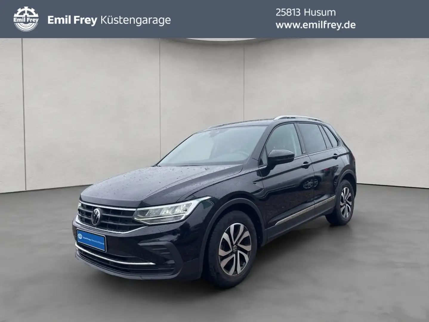 Volkswagen Tiguan 1.5 TSI OPF DSG Life Navi RFK GJR Schwarz - 1