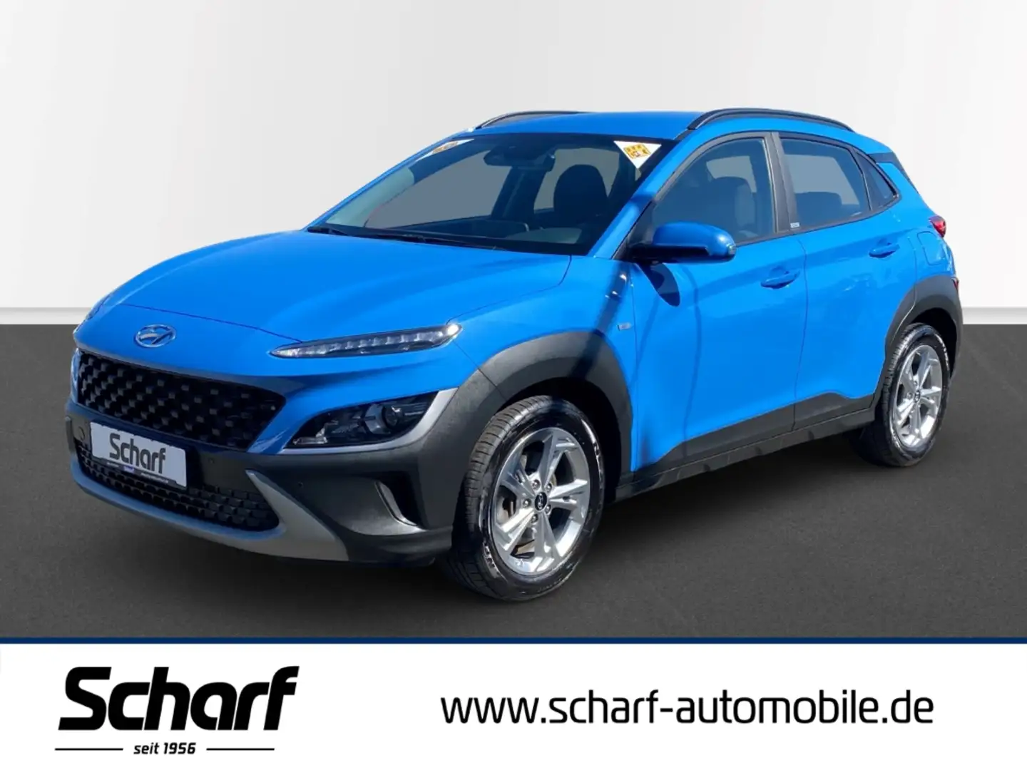 Hyundai KONA Trend MH 48V Klimaautom. SHZ PDC Rü.CAM DAB BT USB Blau - 1