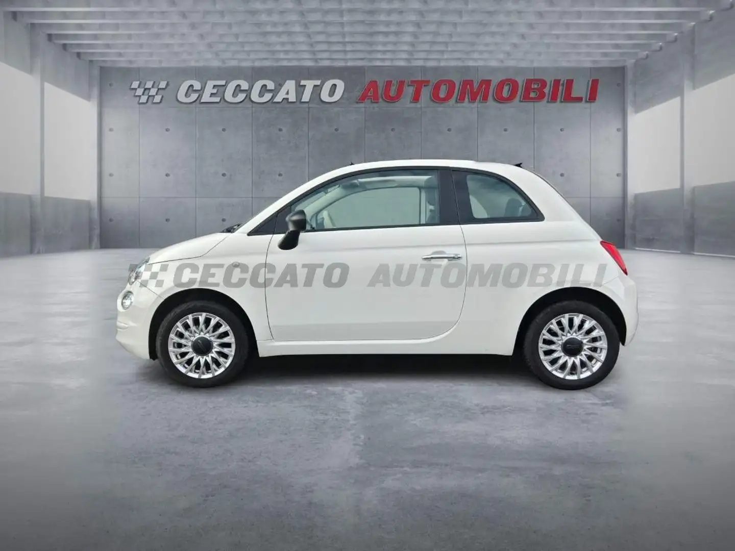 Fiat 500C 500C 1.0 hybrid 70cv Weiß - 2
