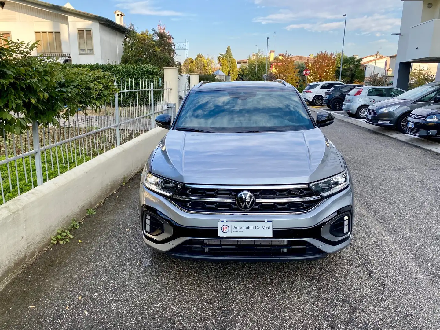Volkswagen T-Roc 1.5 tsi R-Line dsg UNICO PROPRIETARIO Grigio - 2