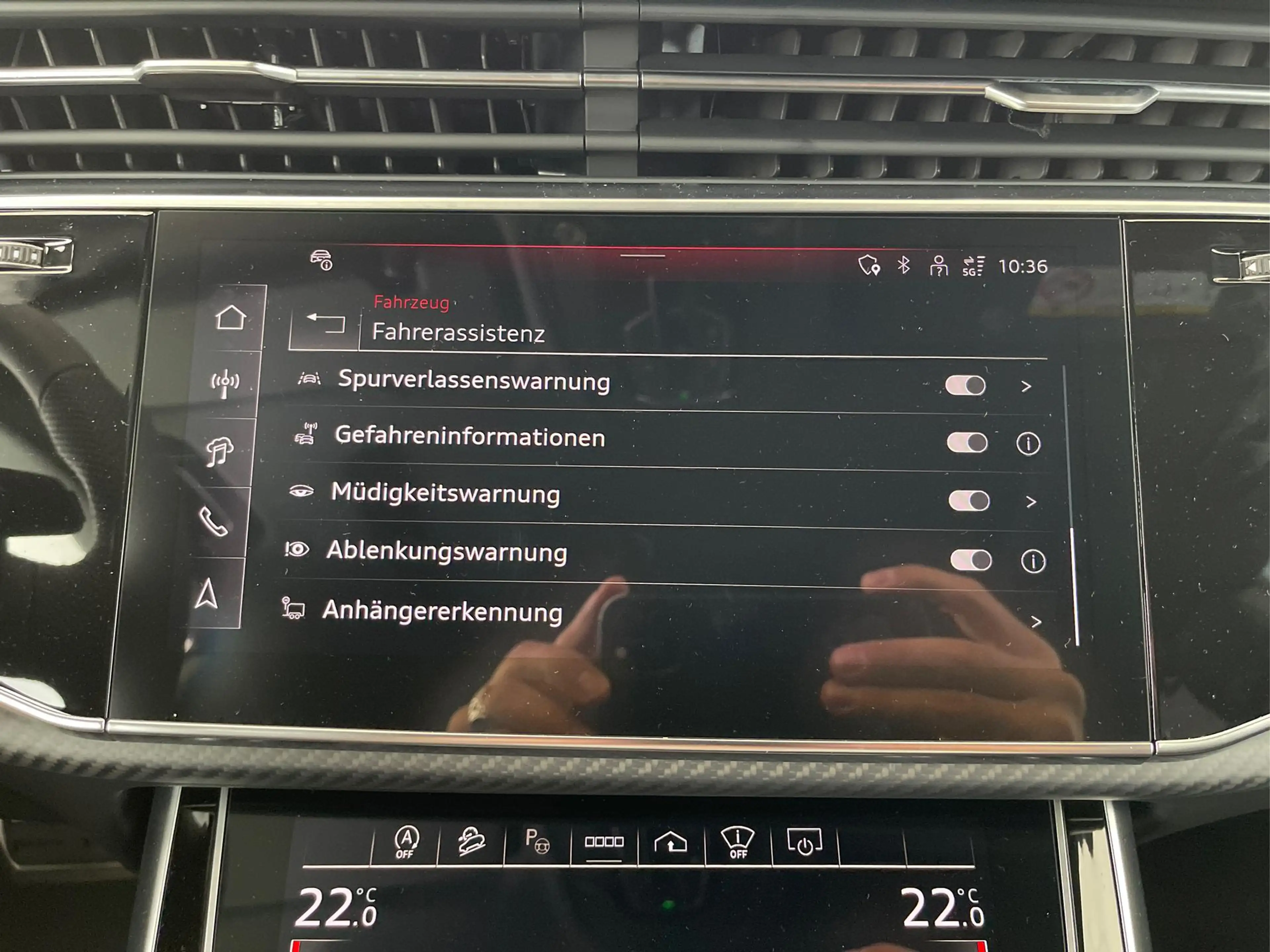 Audi Q8 50 TDI quattro S line+HUD+AHK+Raute+Alu23+OLED+... — photo 12