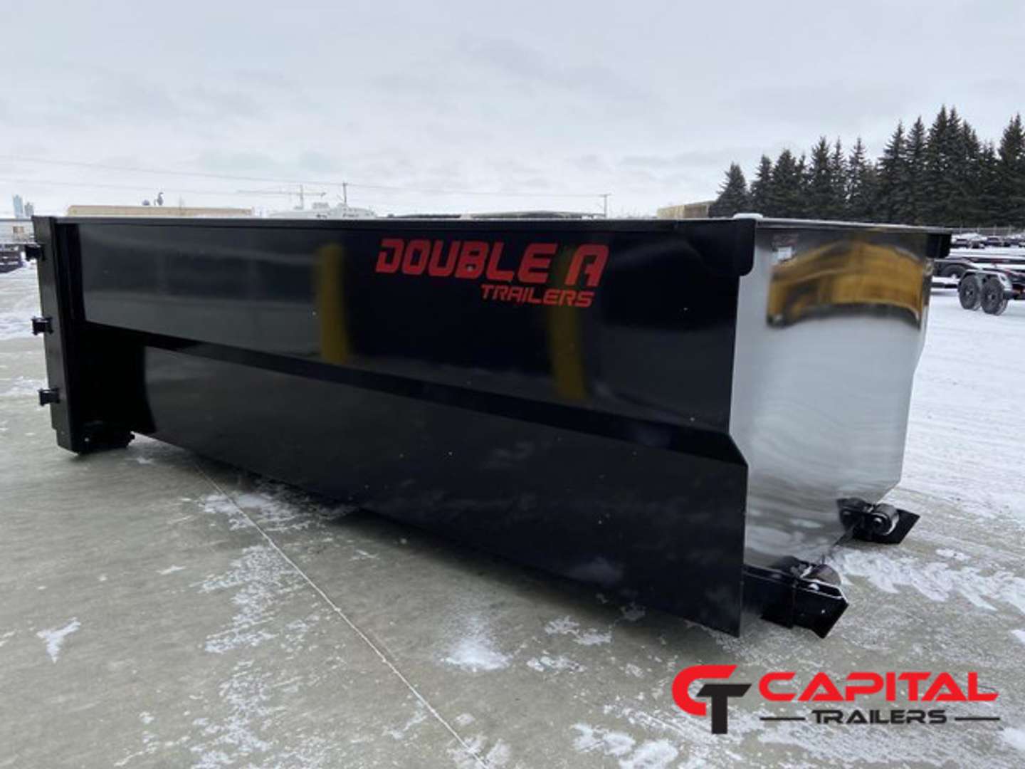 2026 Double A Roll Off Dump Trailer Bin 12 YARD Capacity 14FT | $ 6,000 Dump for sale by Capital Trailers | Edmonton, AB