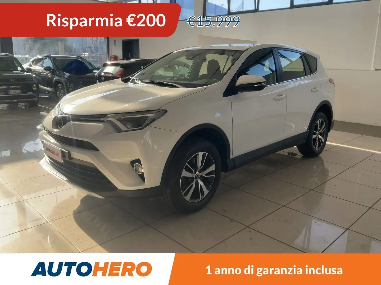 Toyota RAV 4 2.0 D-4D Active Weiß - 1