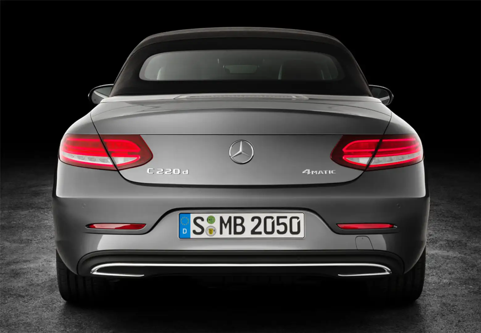 Mercedes-Benz C 220 Cabrio 220d 9G-Tronic Negro - 2