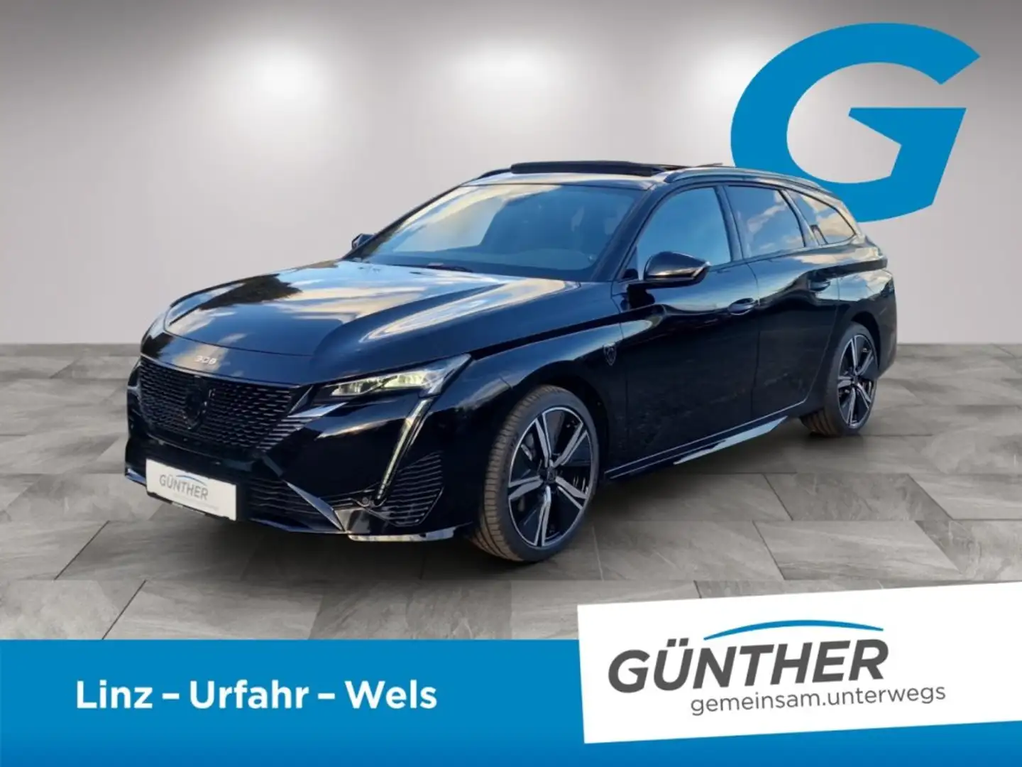 Peugeot 308 SW GT BHDi 130 EAT8 Noir - 1