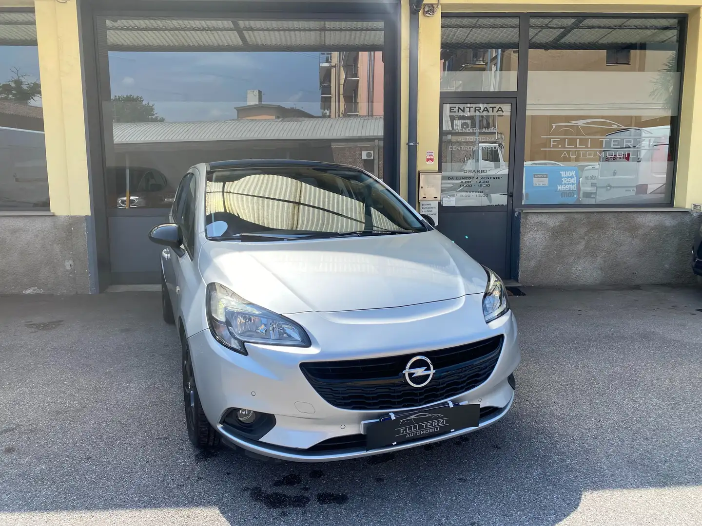 Opel Corsa 5p 1.4 120 Anniversary Gpl Tech 90cv Argento - 1