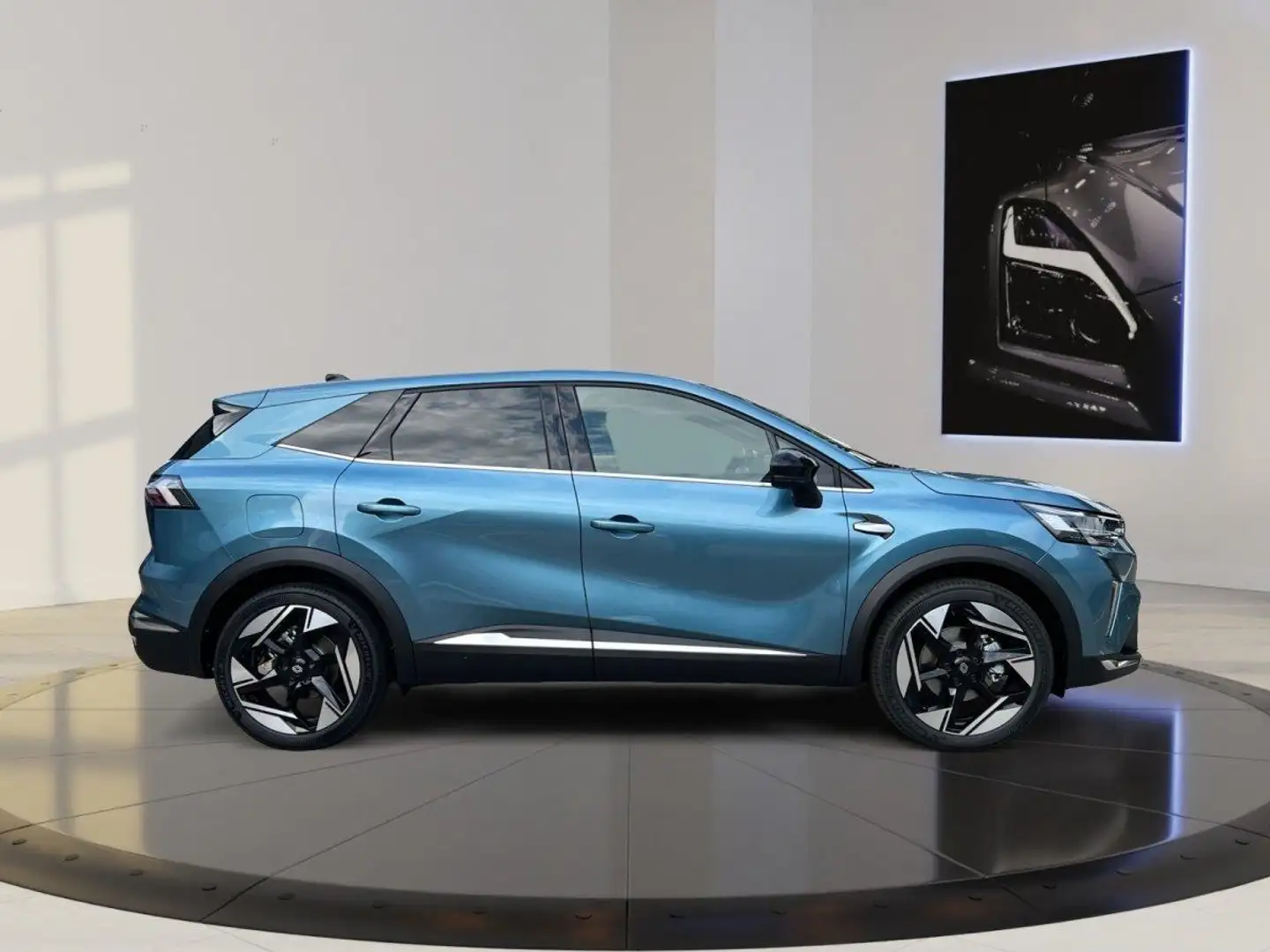 Renault Symbioz Iconic +360° Kamera +Panodach E-Tech Full Hybri... Blau - 2