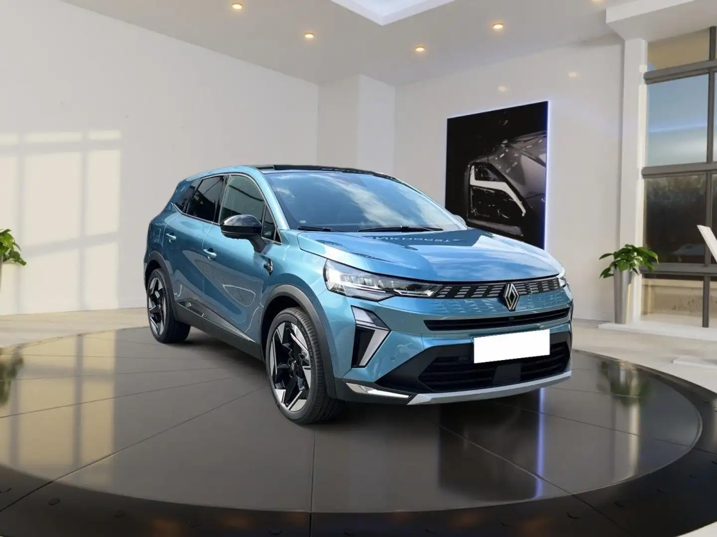 Renault Symbioz Iconic +360° Kamera +Panodach E-Tech Full Hybri... Blau - 1