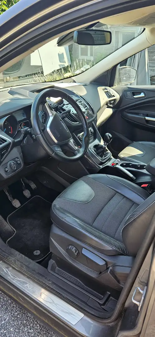 Ford Kuga Kuga 2.0 TDCi 163 FAP 4x4 Titanium Powershift A Argent - 2