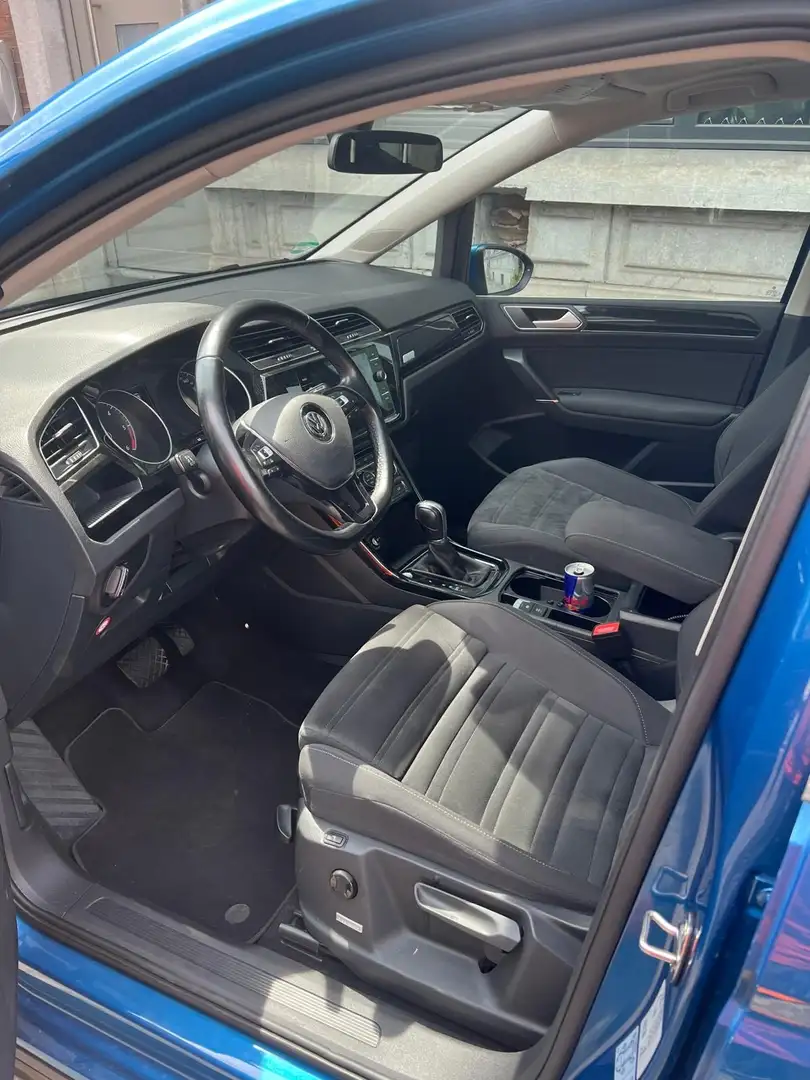 Volkswagen Touran 2.0 TDI SCR (BlueMotion Technology) DSG Highline Bleu - 2