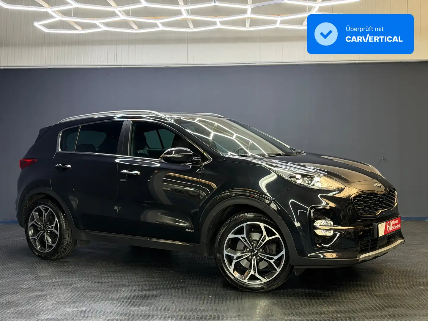 Kia Sportage GT-Line 4WD*3J.Garantie*VOLL*2.Hand*TOP Noir - 1