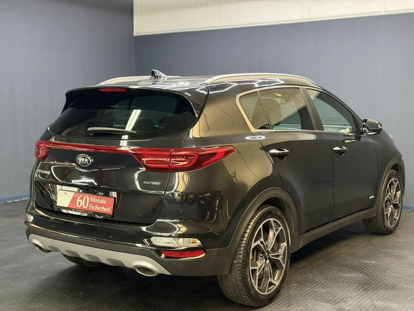Kia Sportage GT-Line 4WD*3J.Garantie*VOLL*2.Hand*TOP Noir - 2