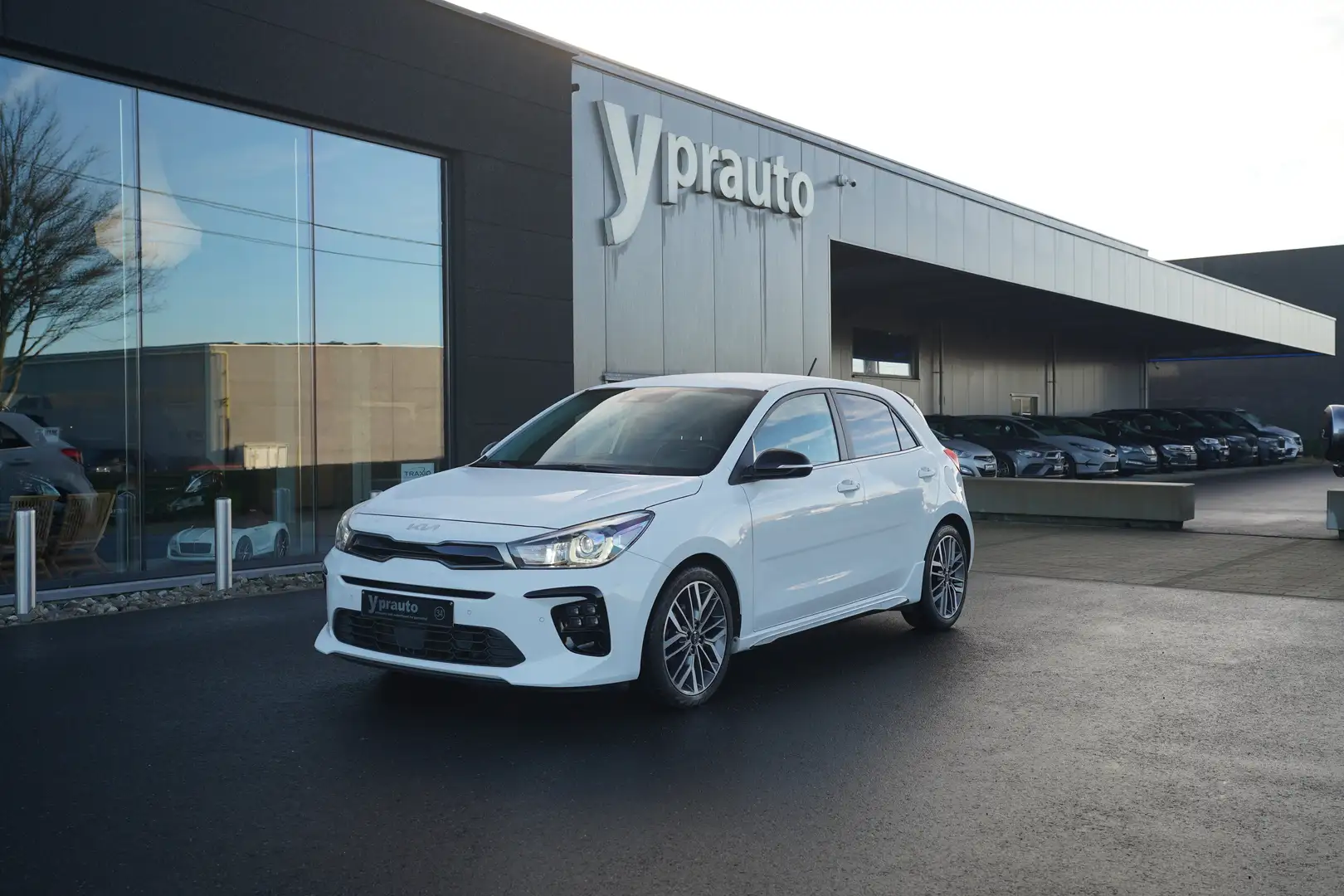 Kia Rio Rio 1.0 T-GDI 100 GT Line Camera Navi AppleCarplay Blanc - 1