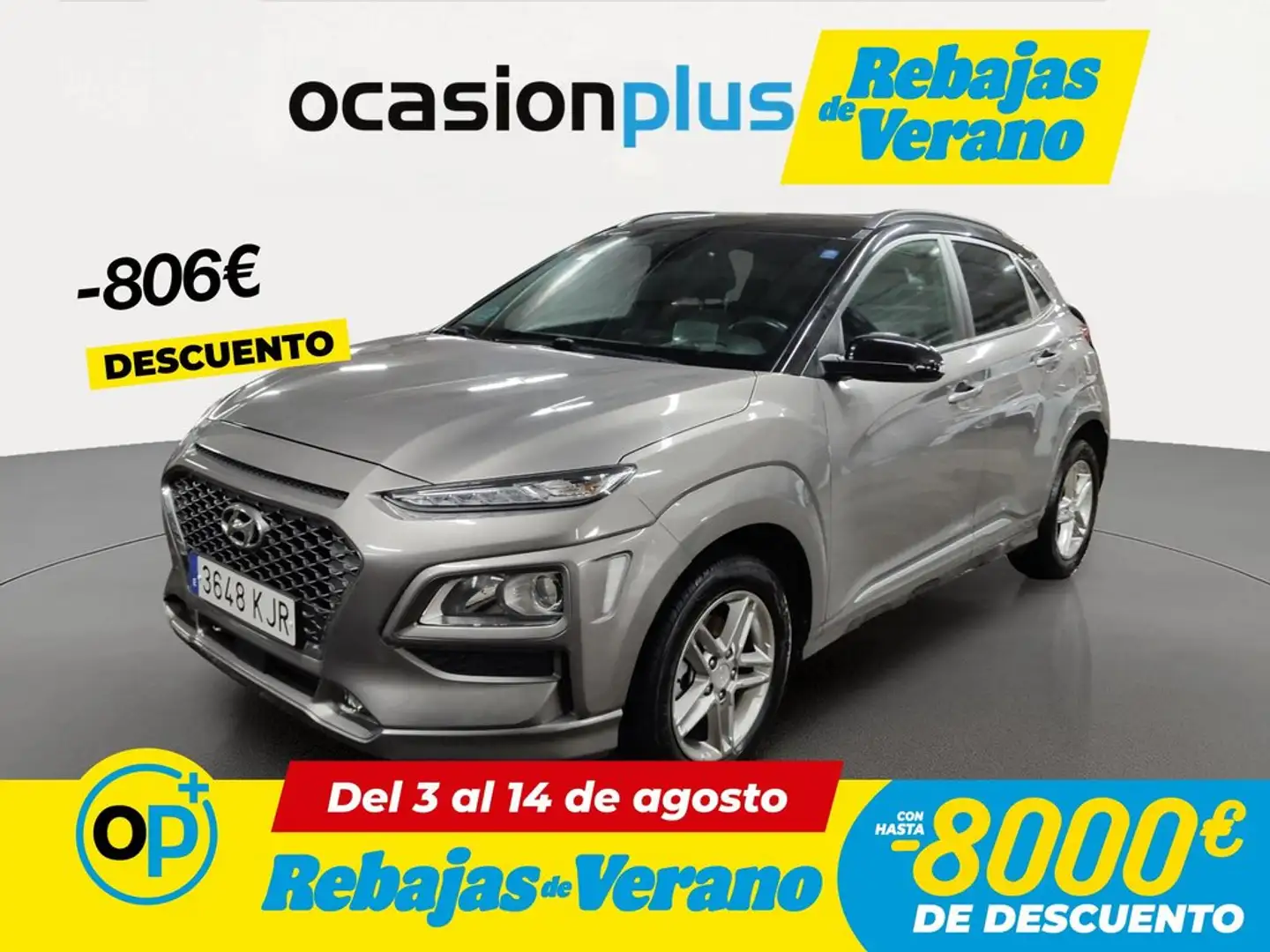 Hyundai KONA 1.0 TGDI Tecno Red 4x2 Gris - 1