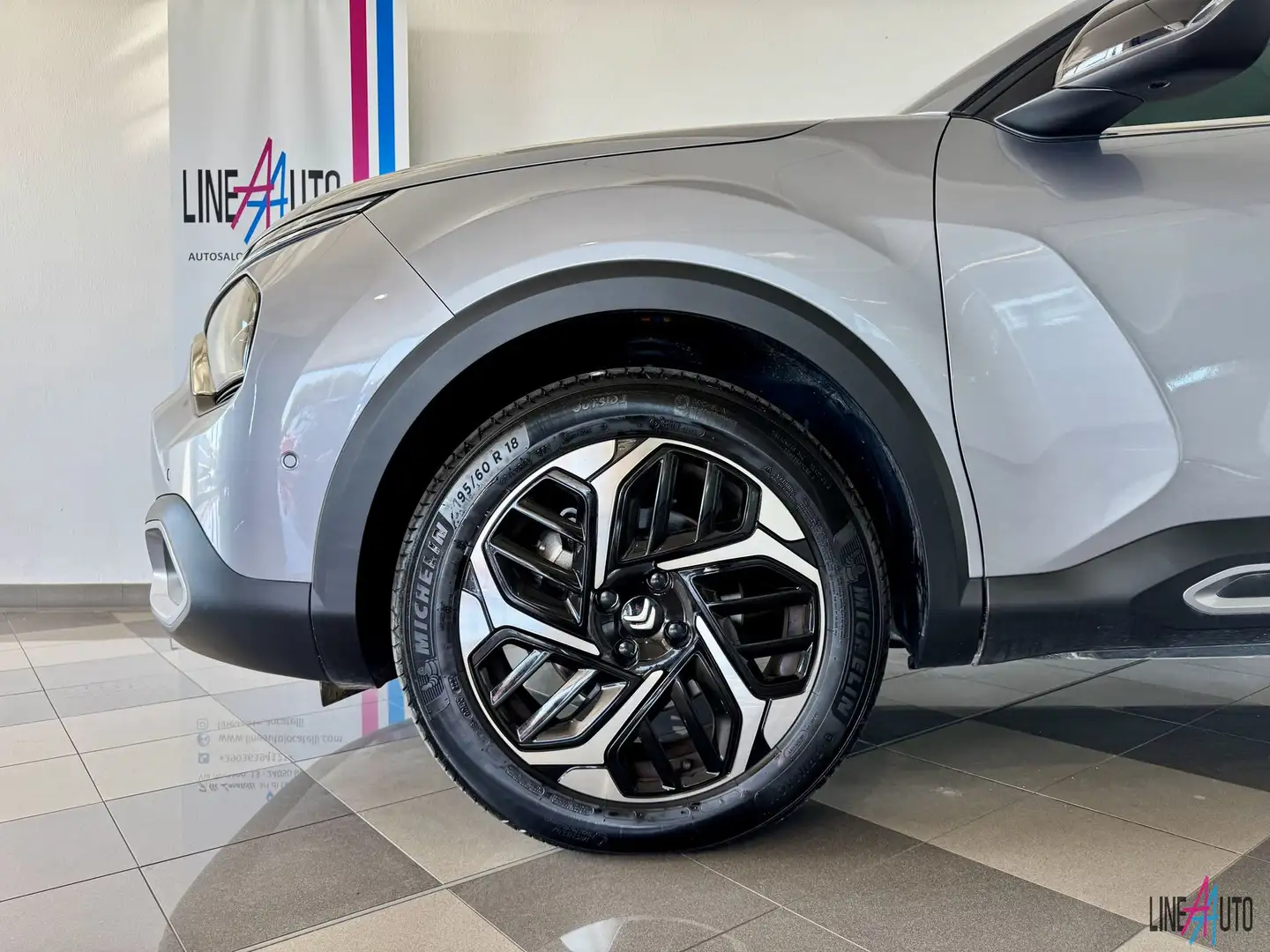 Citroen C4 C4 PureTech 130 S&S EAT8 Max Argento - 2