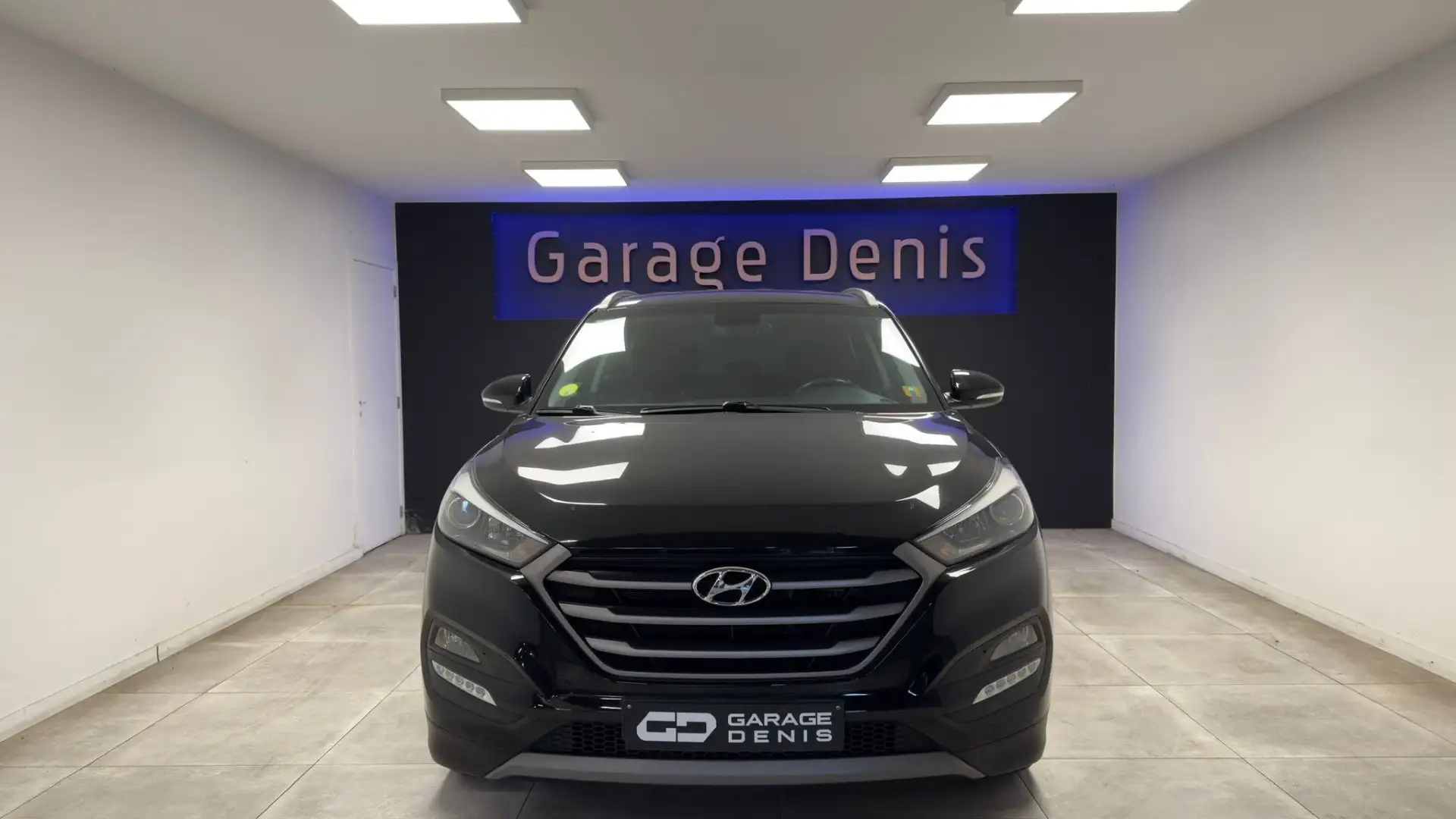 Hyundai TUCSON Tucson 1.7 CRDi *GPS+CAMERA*LED*GARANTIE* Noir - 2