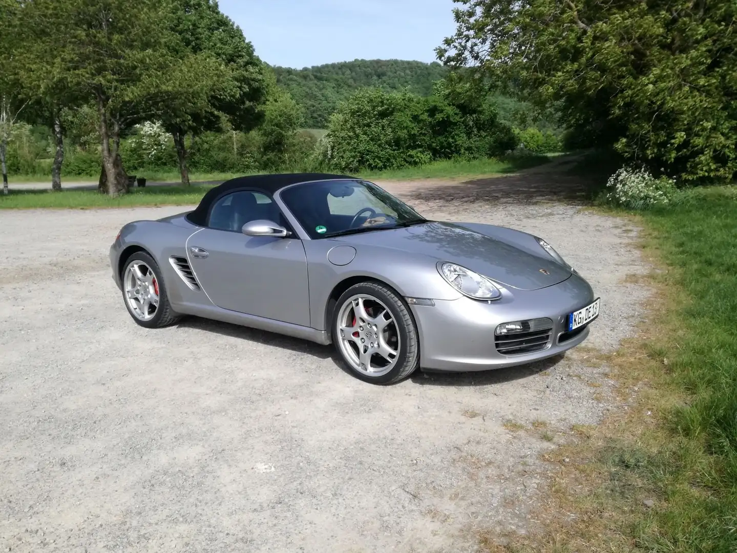 Porsche Boxster S 2.Hd,Scheckheft,unf-frei, ***NUR NOCH BIS 20.06. Silber - 1