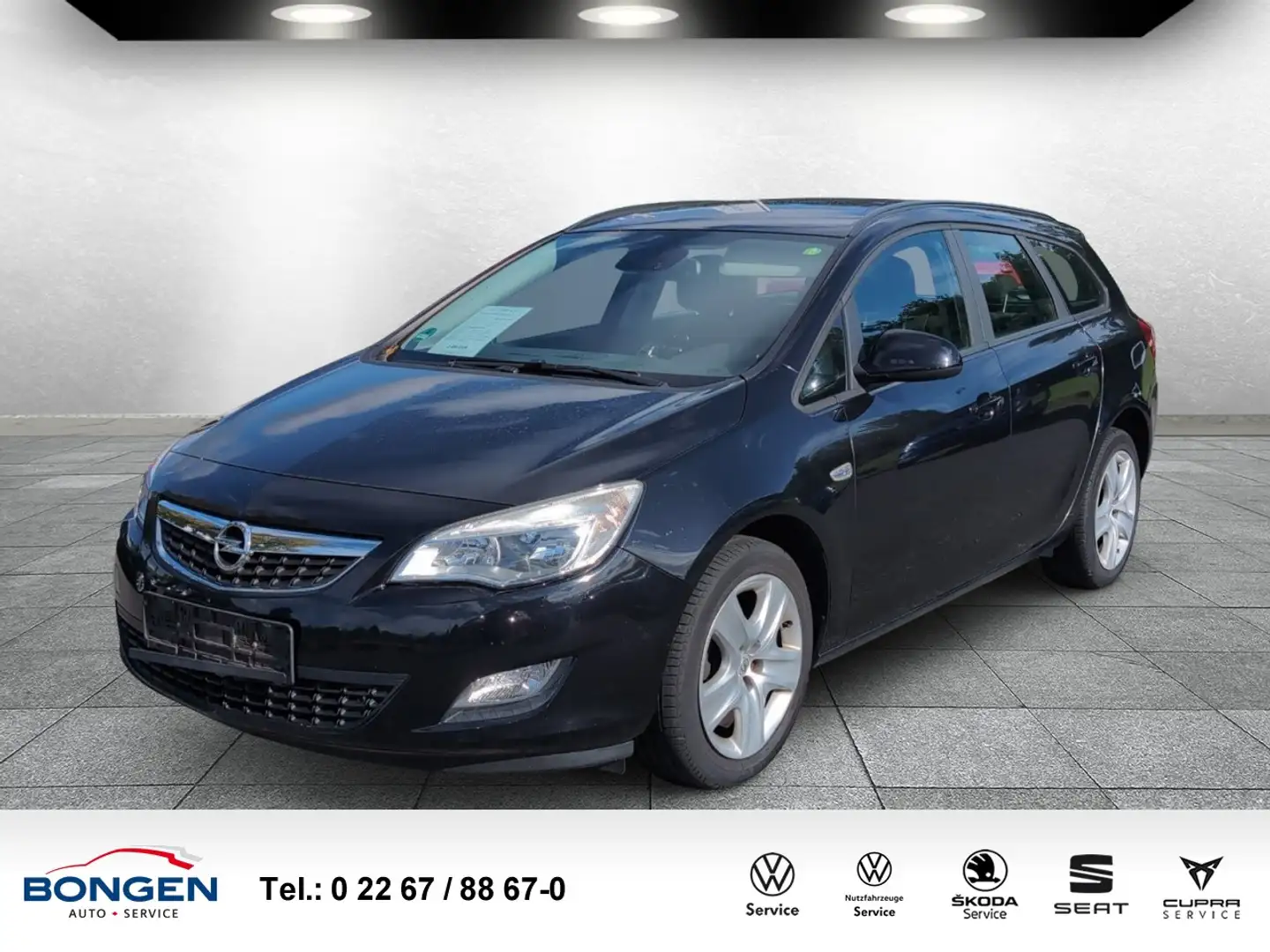 Opel Astra J Sports Tourer Edition NUR AN HÄNDLER Klima Schwarz - 1