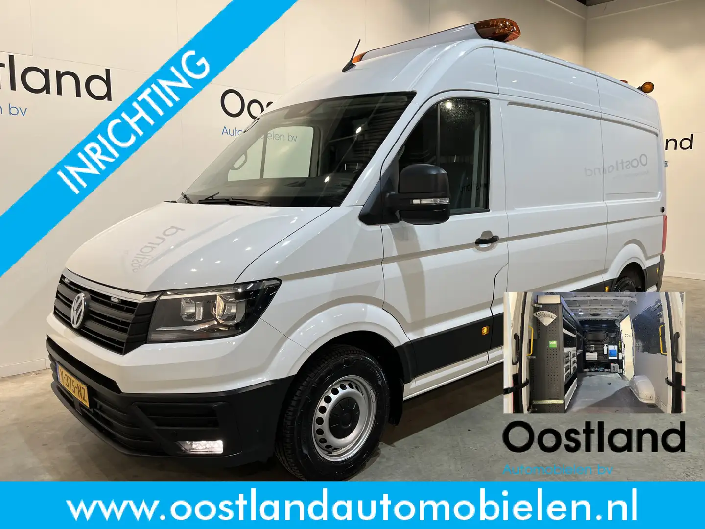 Volkswagen Crafter 35 2.0 TDI L3H3 180 PK Servicebus / Bott Inrichtin Wit - 1