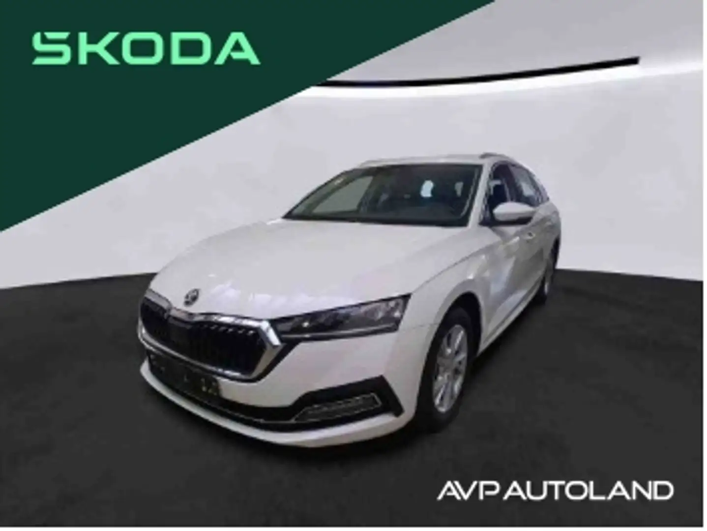 Skoda Octavia COMBI 2.0 TDI STYLE | NAVI | AHK | ACC Weiß - 1