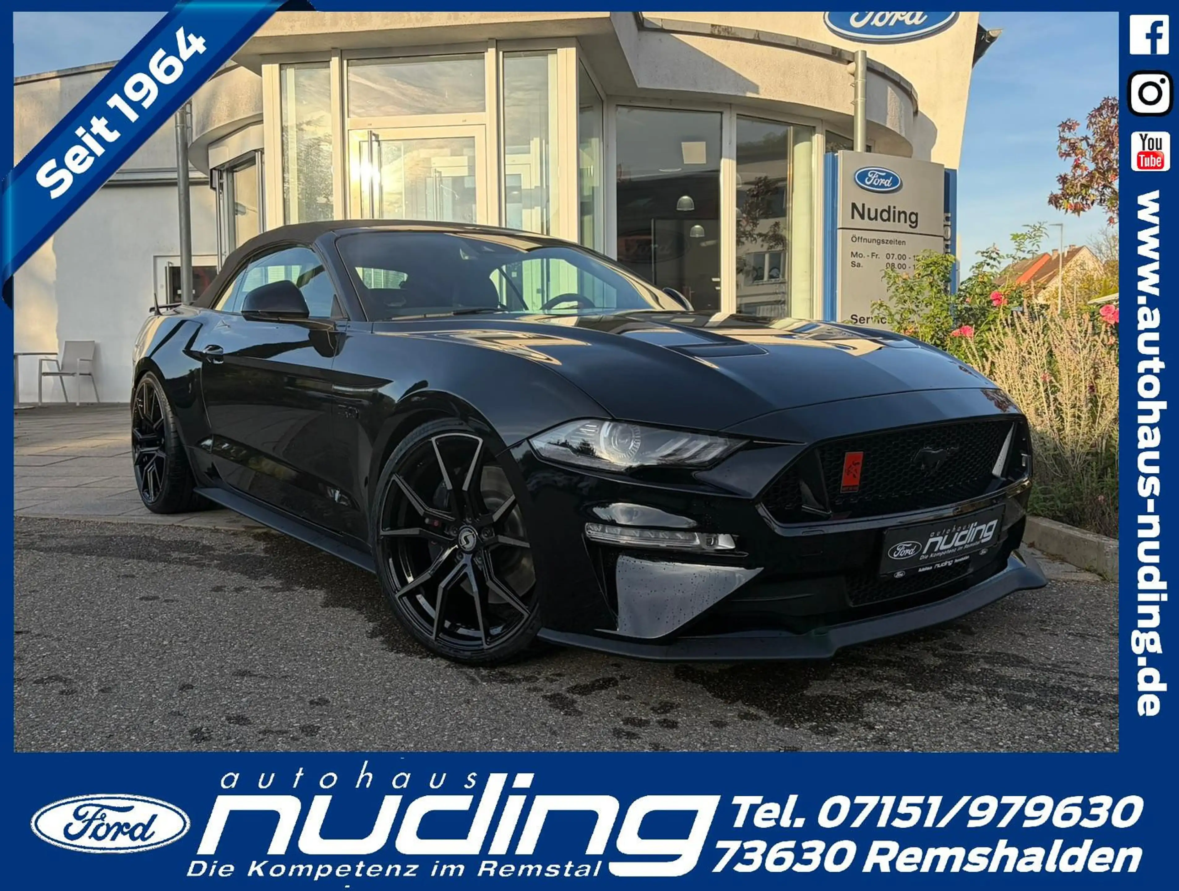 Ford Mustang Convertible 5.0 Ti-VCT V8 Aut. GT
