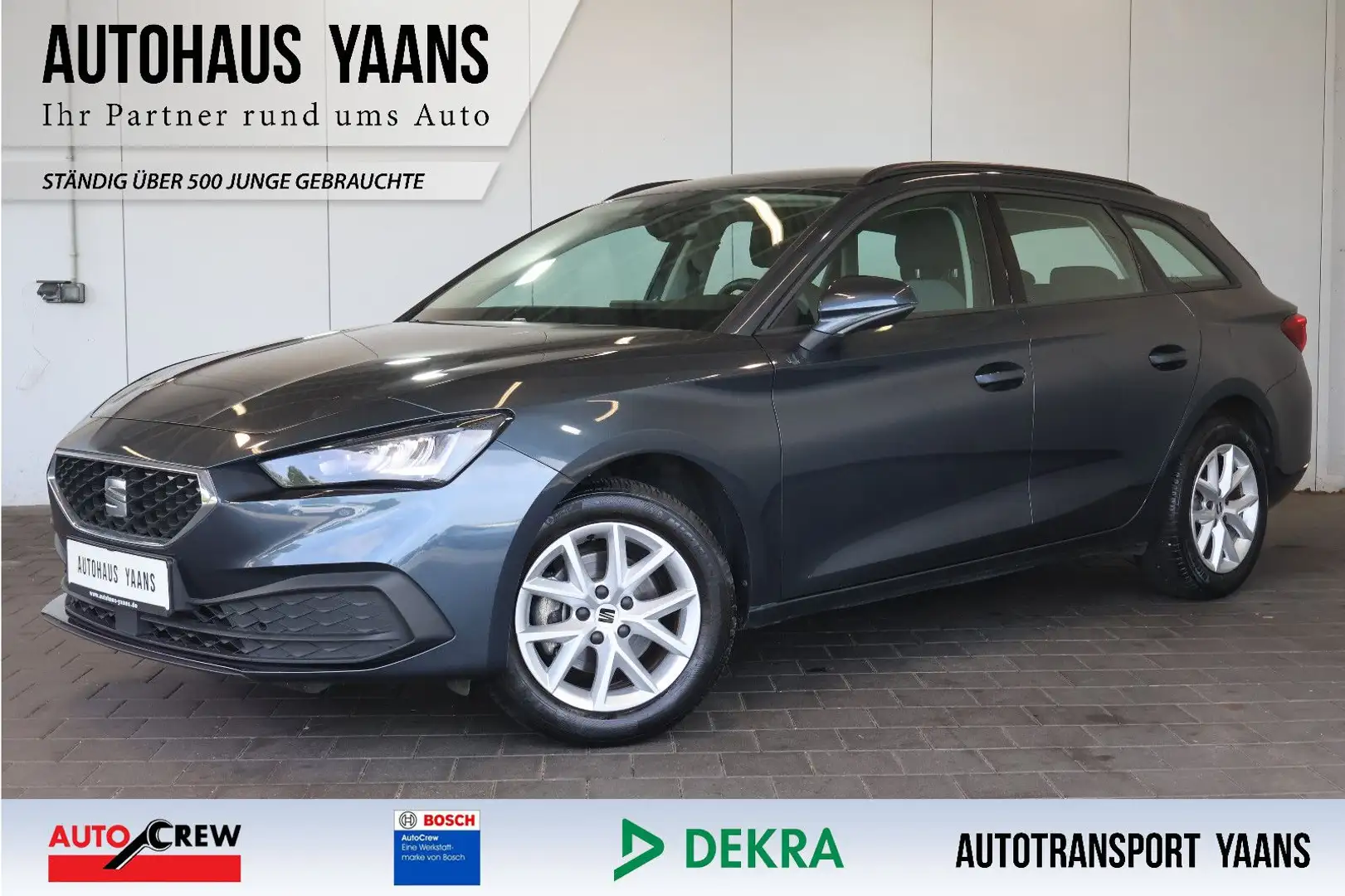 SEAT Leon ST Style 1.0 eTSI AID+LANE+KAM+LED+CARPLAY Grau - 1