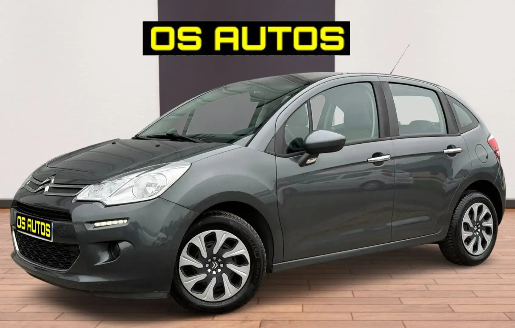 Citroen C3 II PHASE 2 1.2 82ch Attraction (4 CV) 2015, PACK CLIM REGULATEUR %2B 146 000KM Grijs - 1