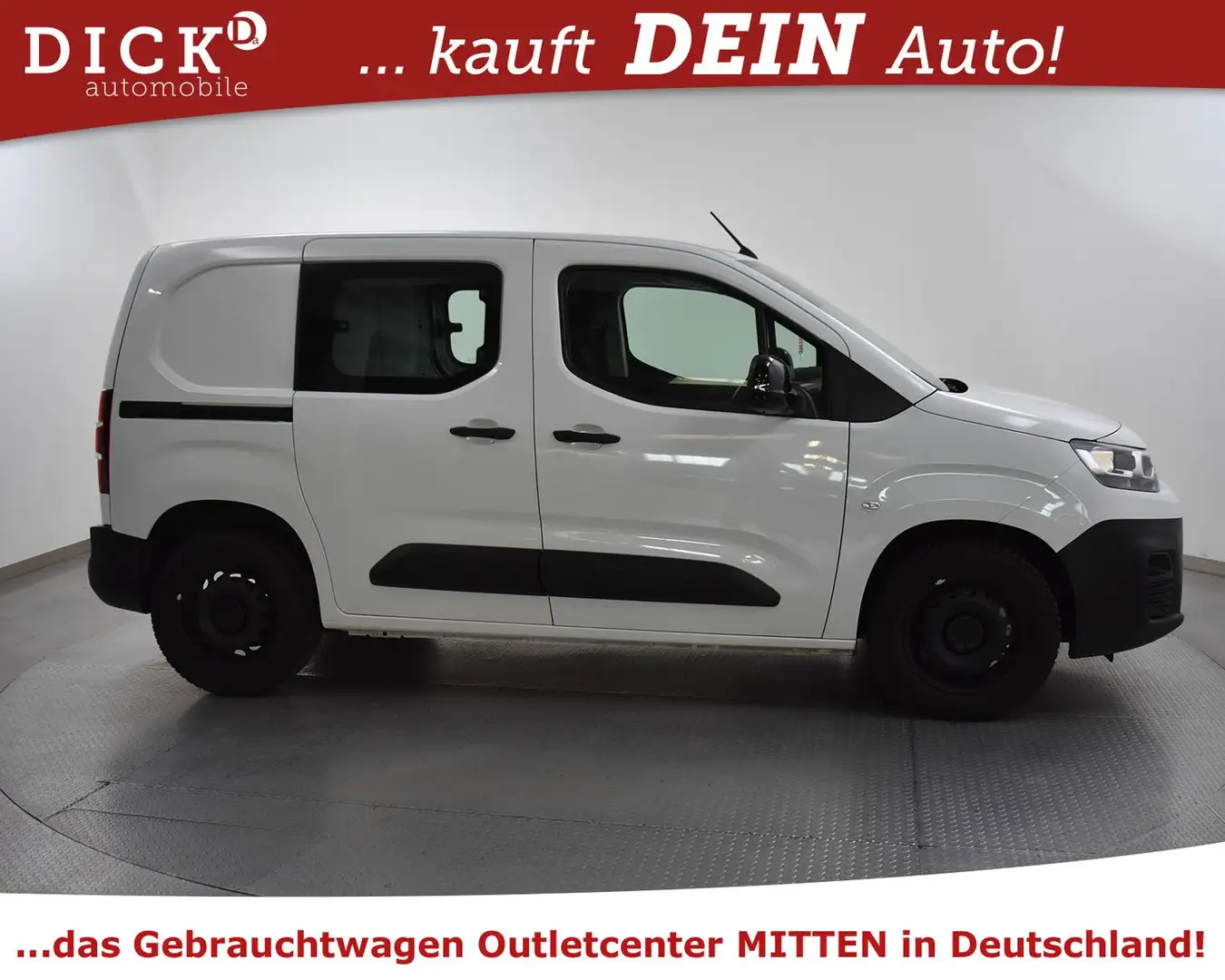 Citroen Berlingo Basis Elektromotor 3SITZ+KLIMA+PDC+TEMP Weiß - 2