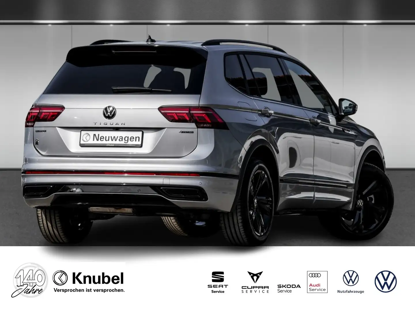 Volkswagen Tiguan Allspace R-Line 2.0 TDI DSG 4M AHK Keyless Navi IQ.Light... Silber - 2