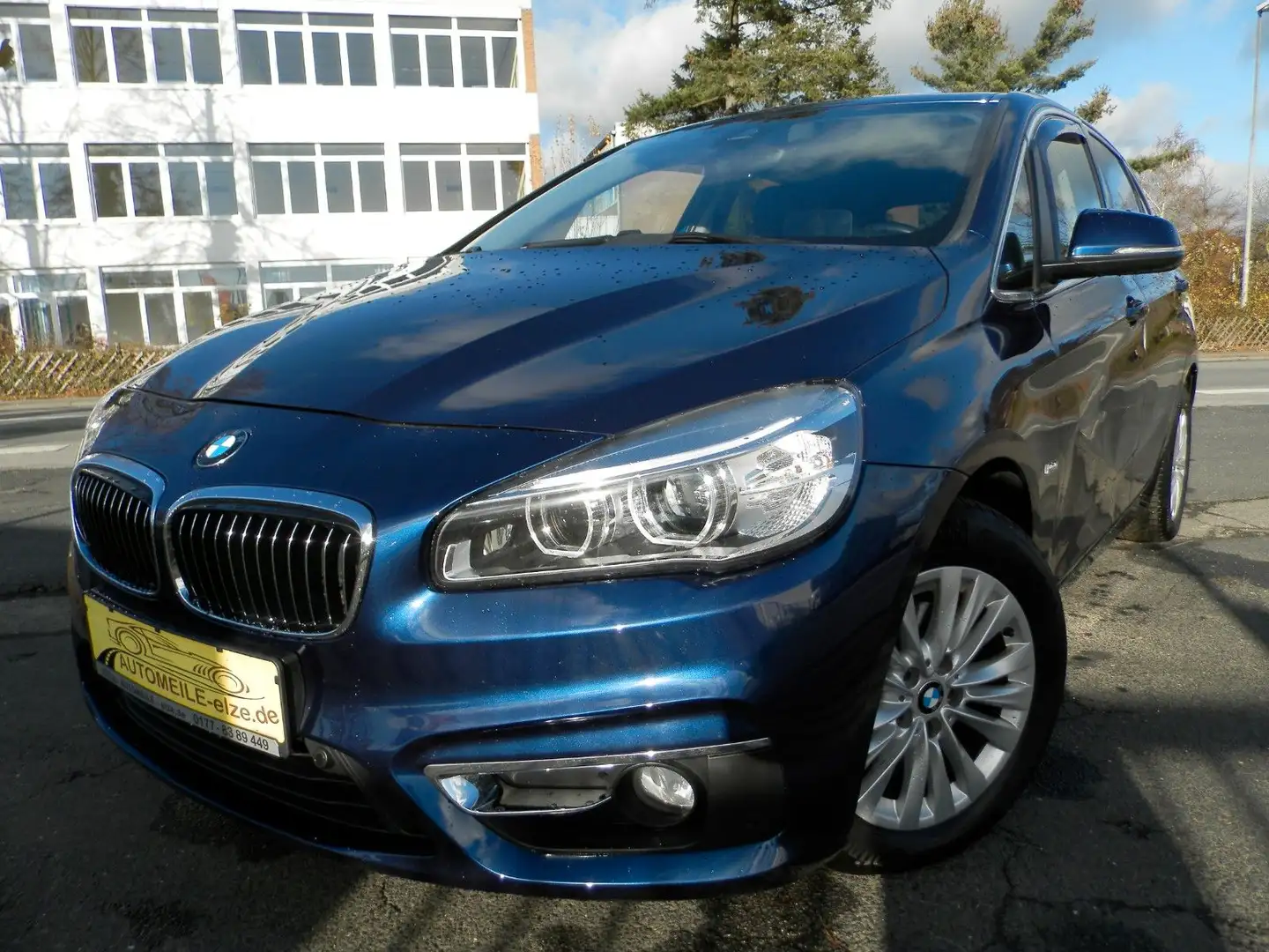 BMW 218 2 Active Tourer 218 d*Klima*Leder Blau - 1