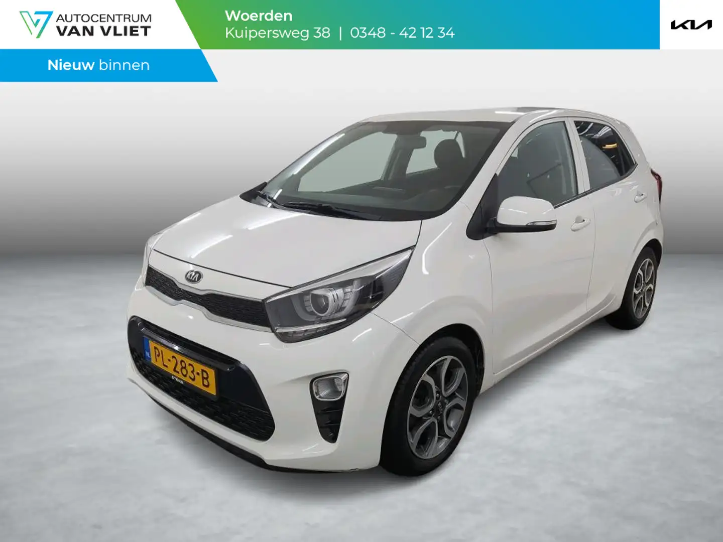 Kia Picanto 1.0 CVVT First Edition | 5 Zits | Navi | Cruise | Wit - 1
