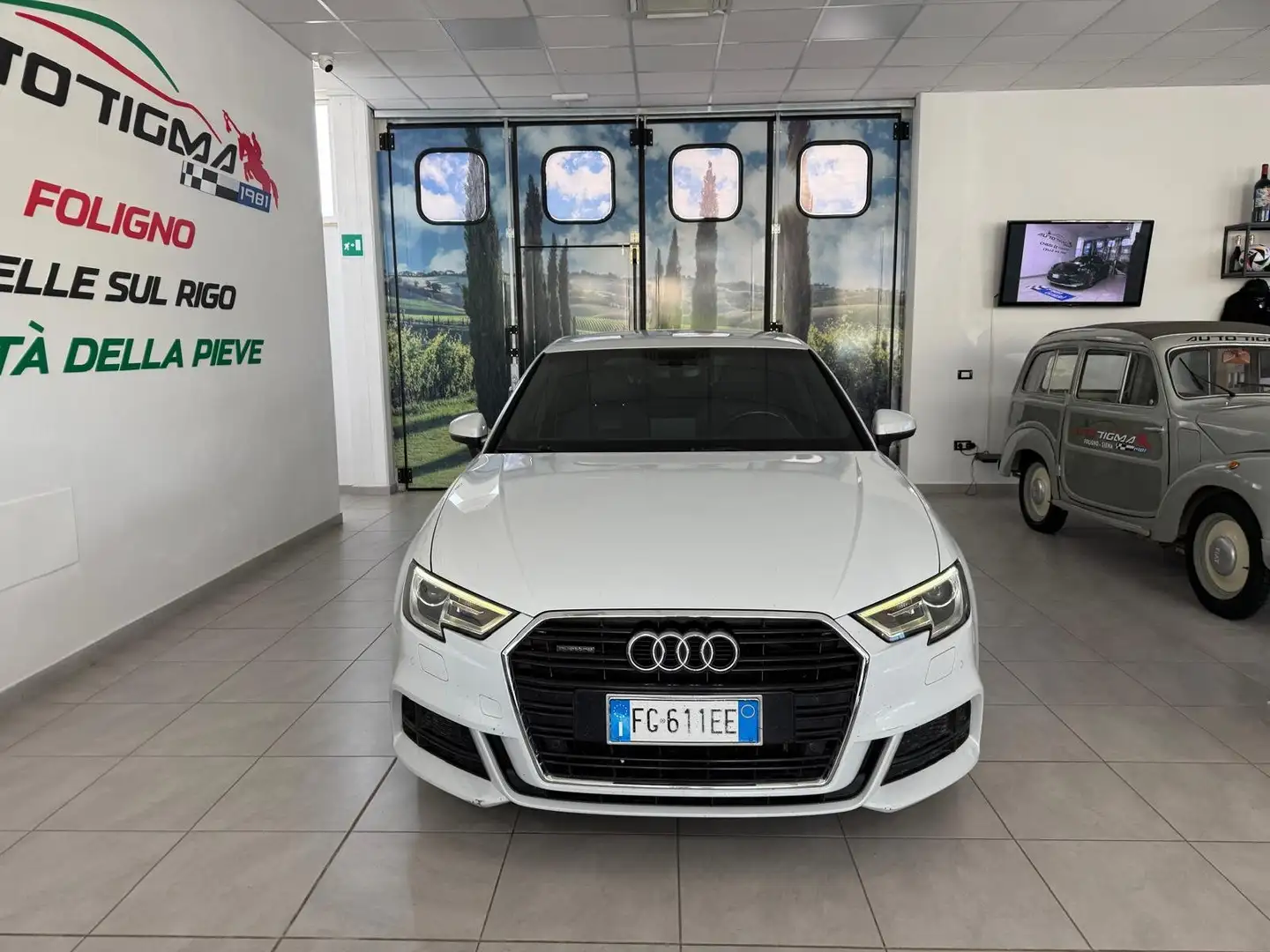 Audi A3 A3 Sportback 2.0 tdi S-LINE quattro 184cv s-tronic Blanco - 2