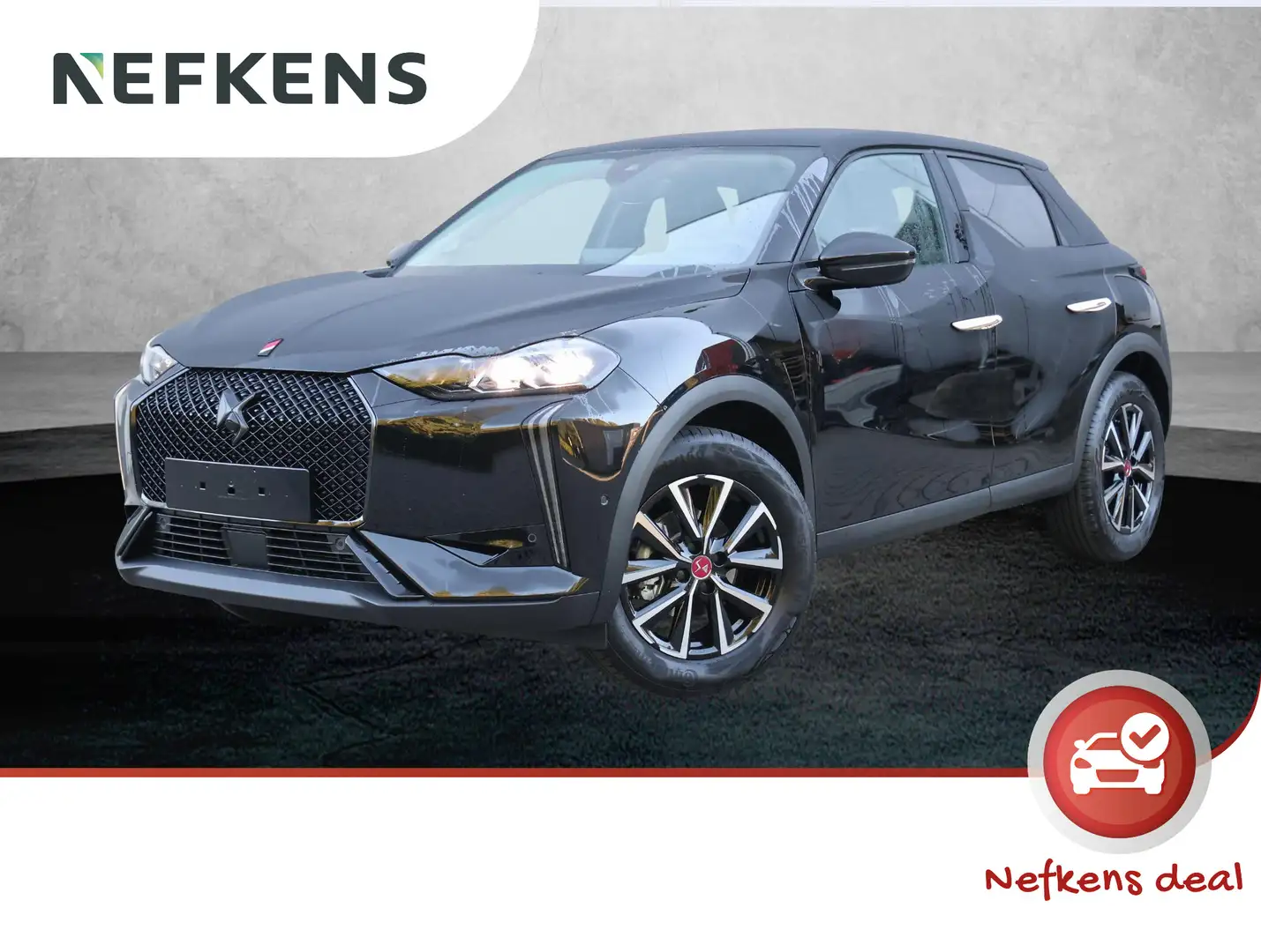 DS Automobiles DS 3 100pk P.T. Performance Line | Alcantara | Dodehoek Zwart - 1