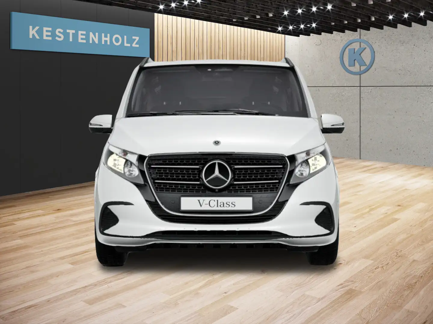 Mercedes-Benz V 220 V 220 d Kompakt *AHK*SHZ*KAMERA*NAVI*LED*DAB* Weiß - 2