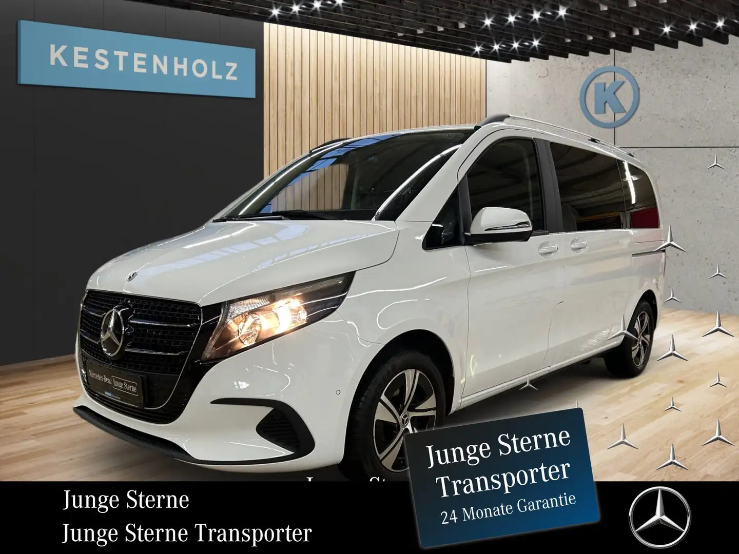 Mercedes-Benz V 220 V 220 d Kompakt *AHK*SHZ*KAMERA*NAVI*LED*DAB* Weiß - 1