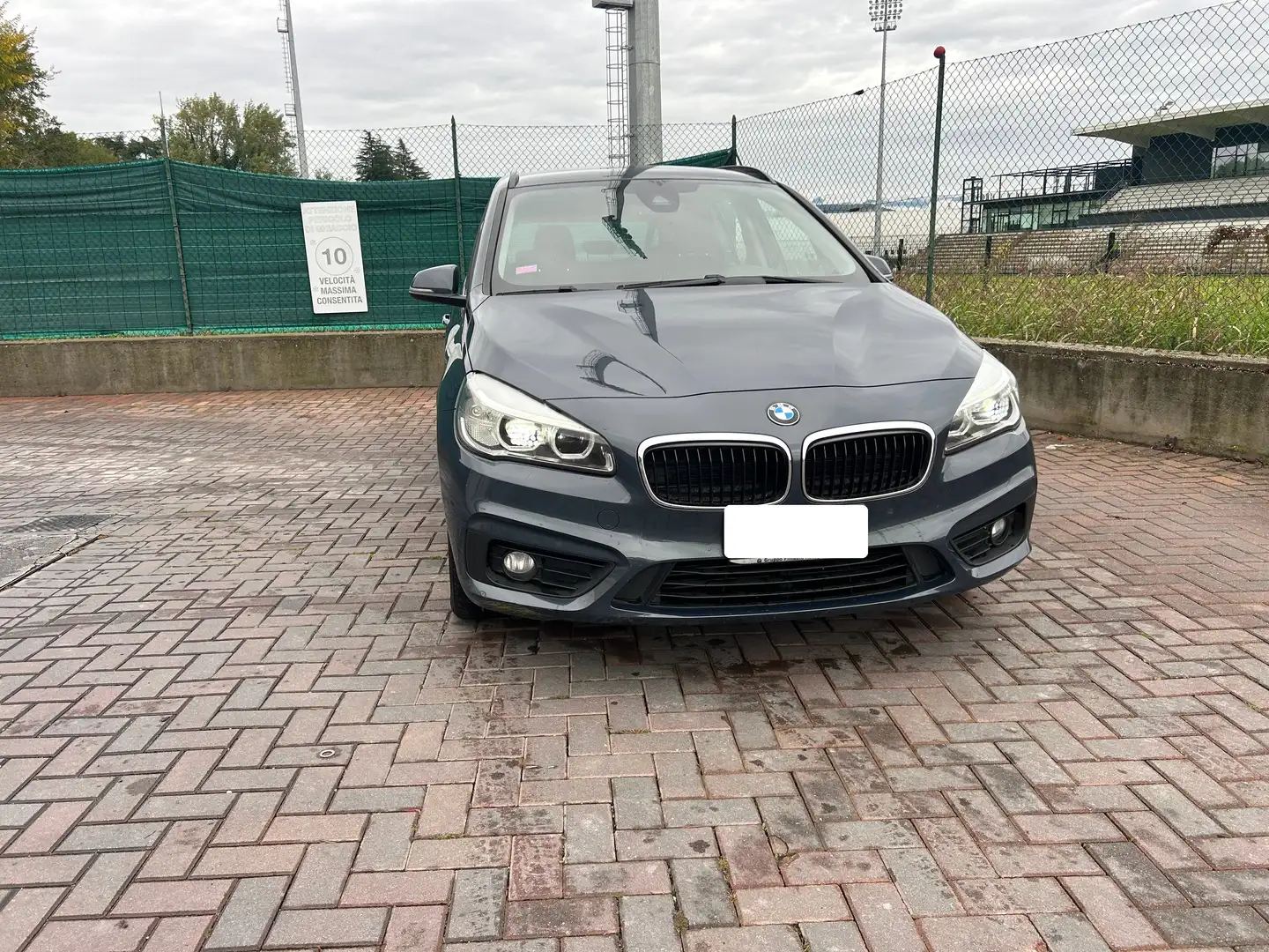 BMW 218 Serie 218 Gran Tourer  7 POSTI AUTOM. KM CERTIFIC Blu/Azzurro - 1