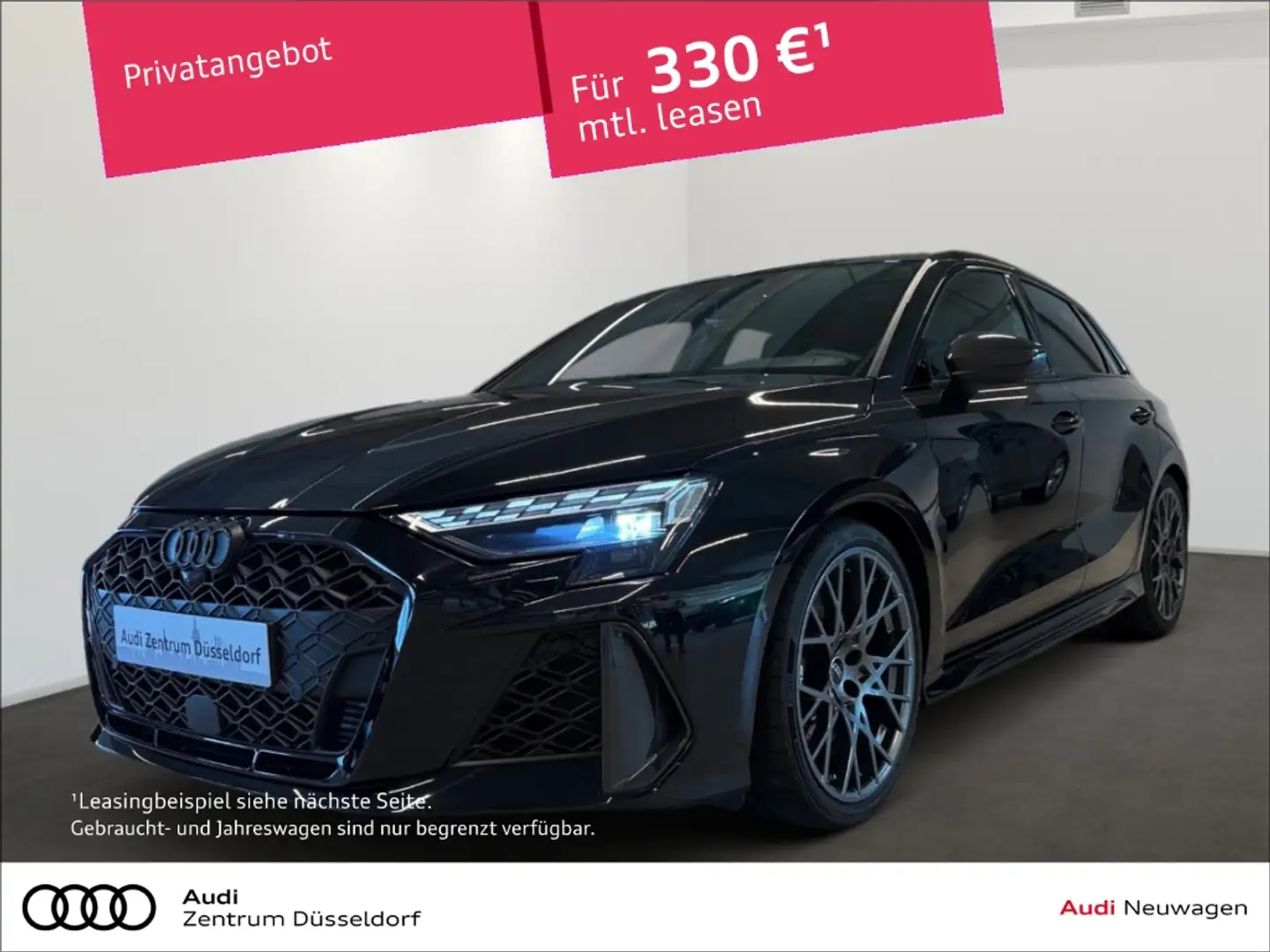 Audi RS3 Sportback 2.5 L Turbo Quattro Zwart - 1