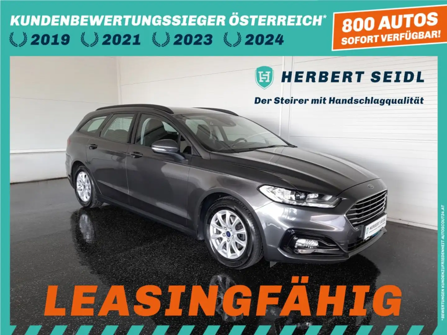 Ford Mondeo Turnier 2,0 EcoBlue Aut Grau - 1