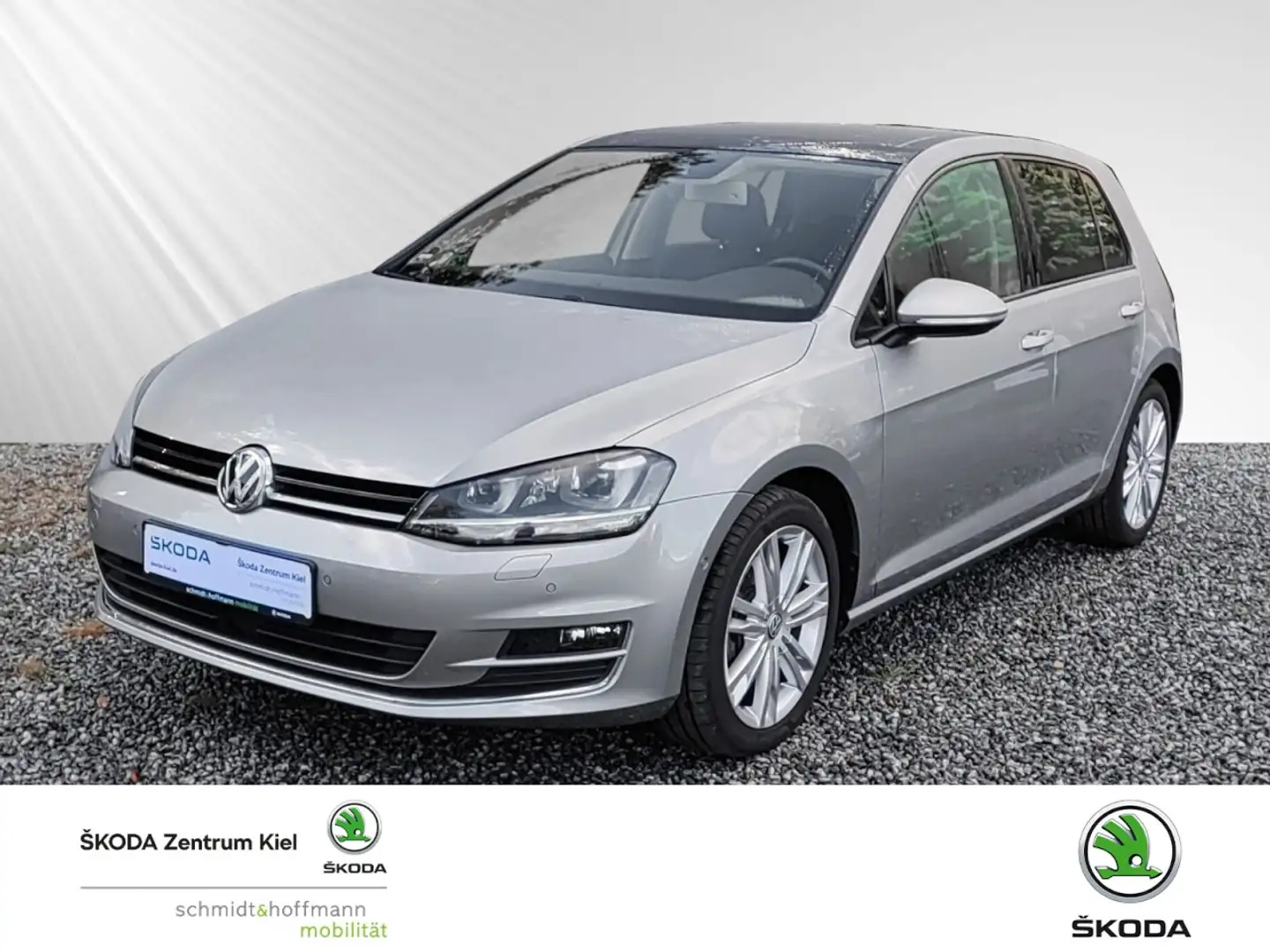 Volkswagen Golf VII 1.4 TSI Highline BMT Klima Xenon Navi Silber - 1